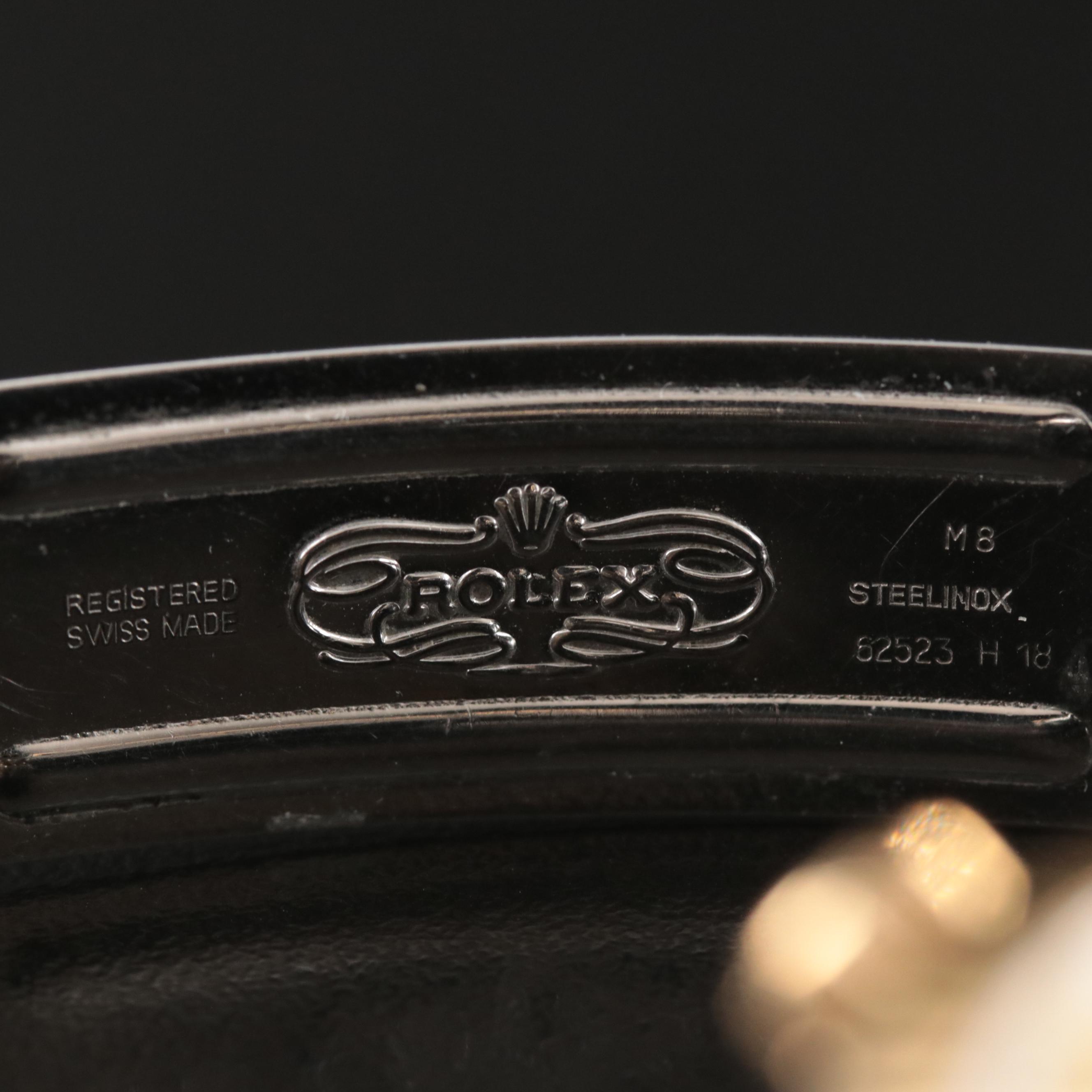 1991 Rolex Oyster Perpetual Datejust 18K and Stainless Steel Watch