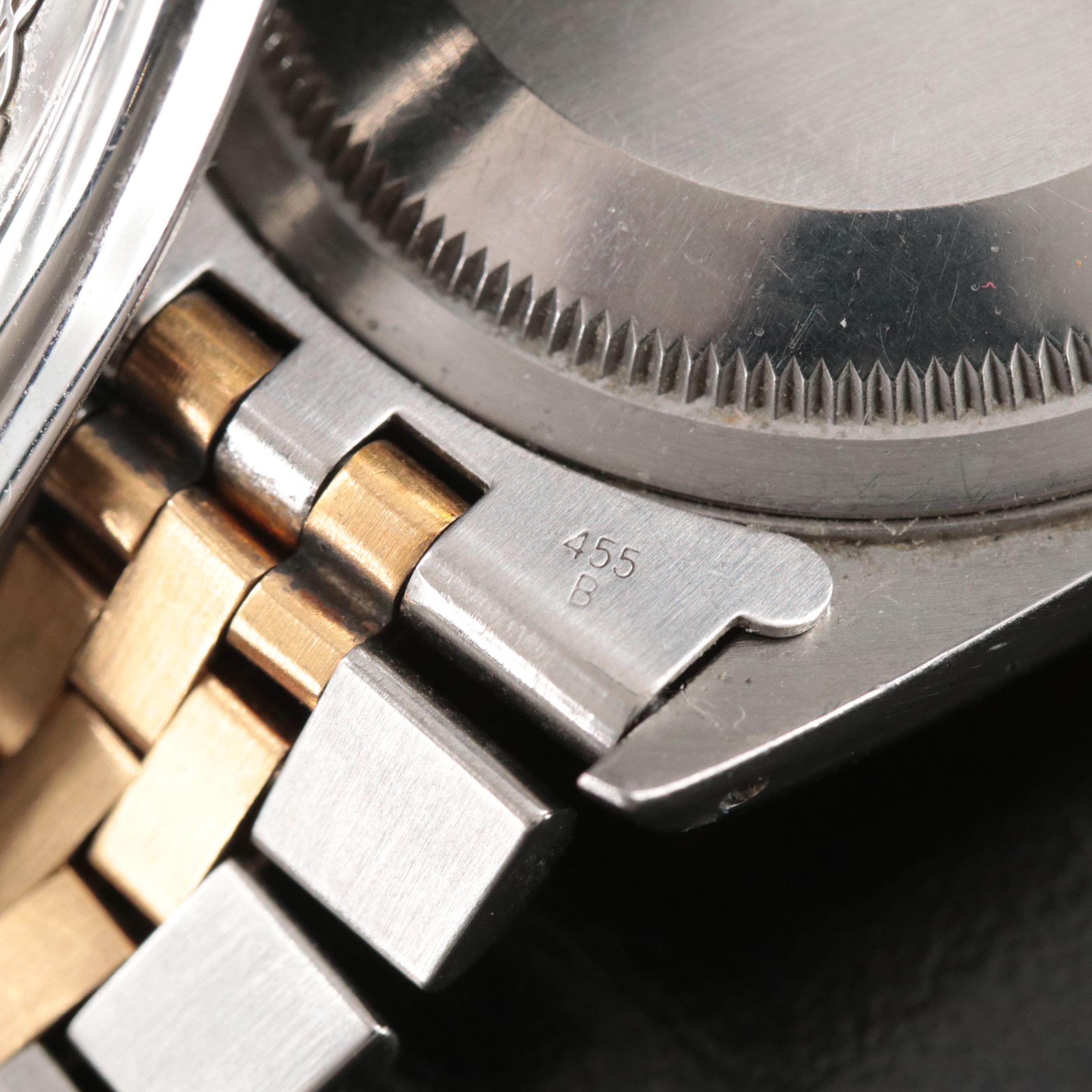 1991 Rolex Oyster Perpetual Datejust 18K and Stainless Steel Watch