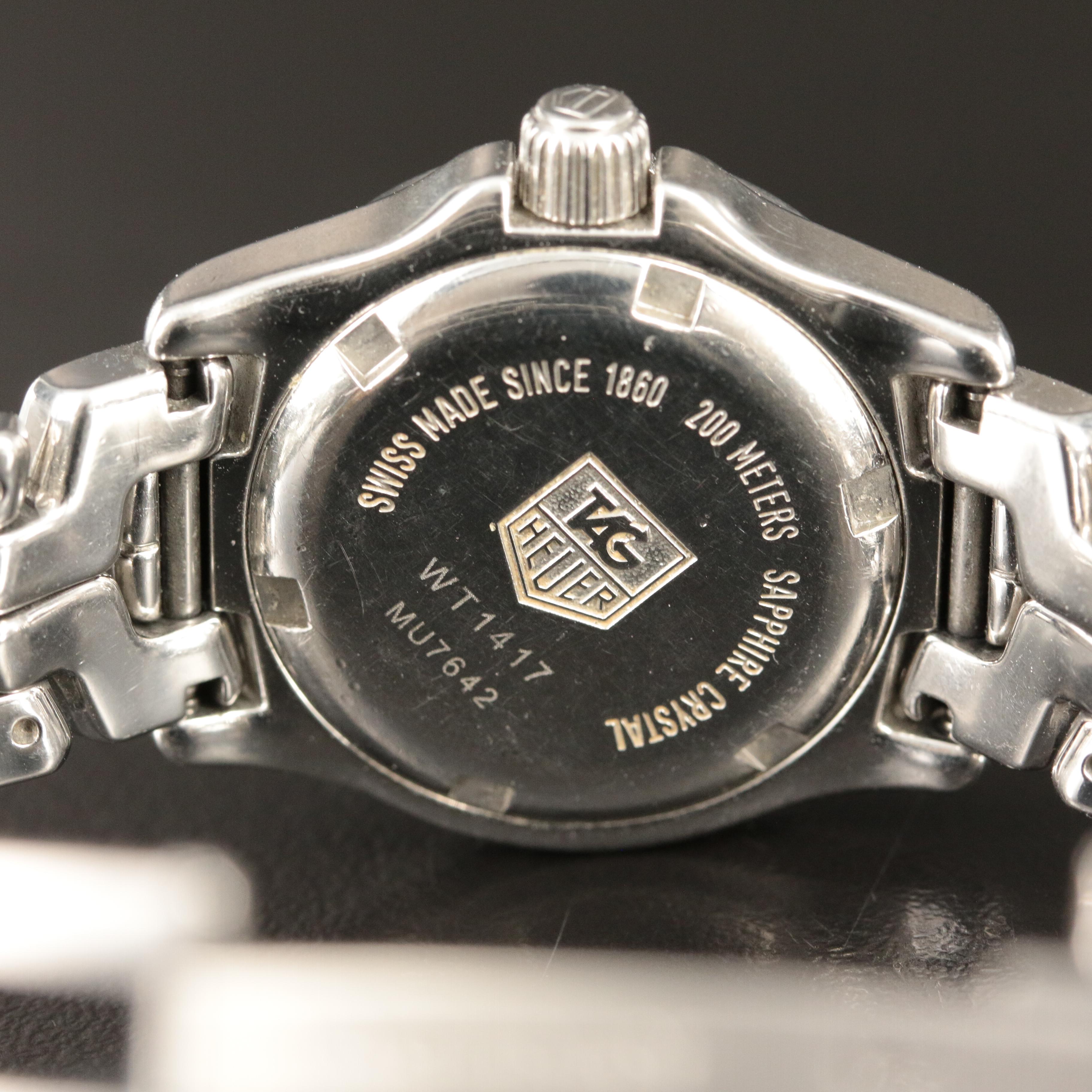 TAG Heuer Link Diamond Dial/Bezel Automatic Watch