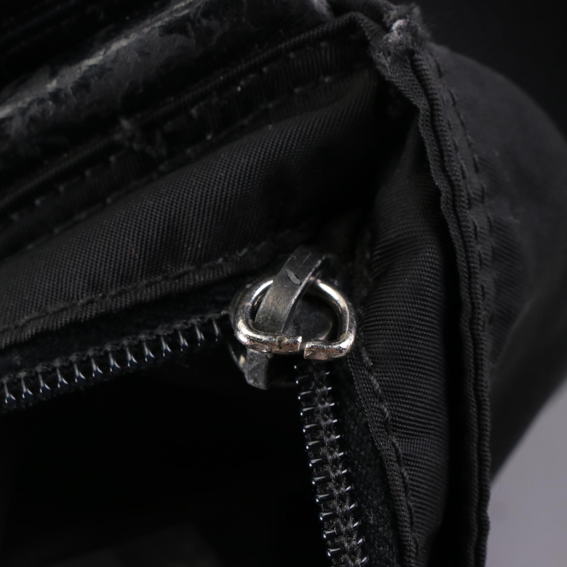 Prada Crossbody Bag in Black Tessuto Nylon