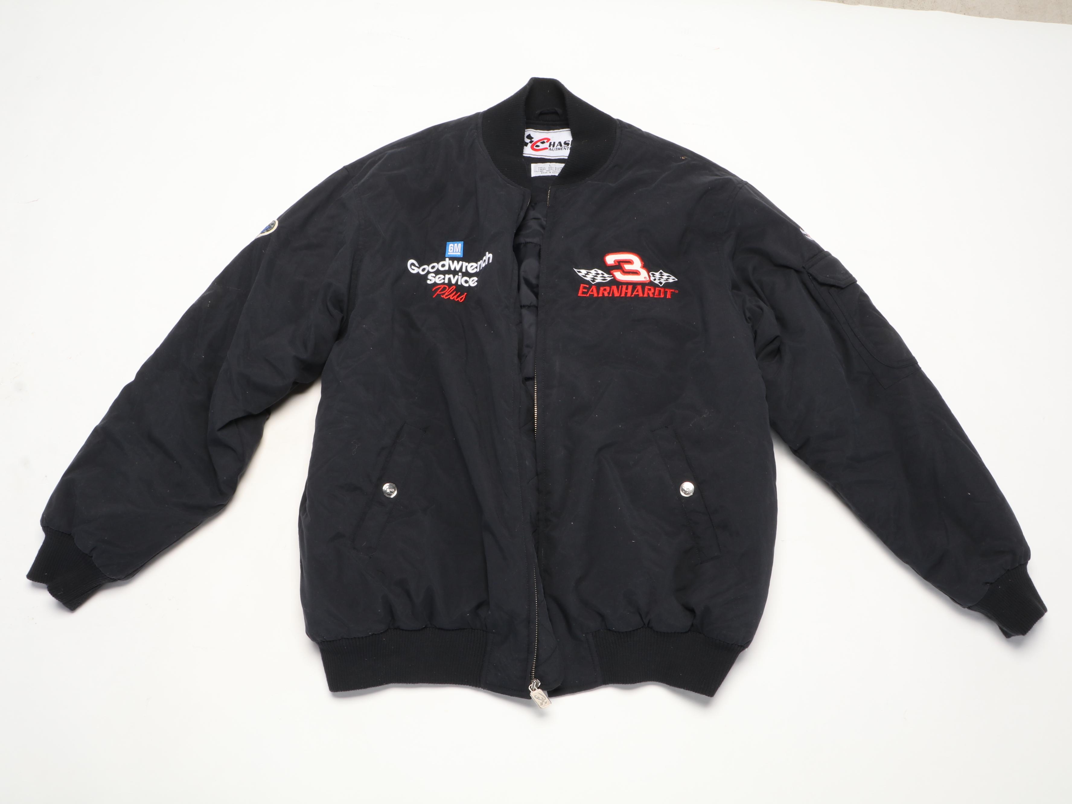 Dale Earnhardt "Intimidator" Jacket with Starting Lineup Figures and More