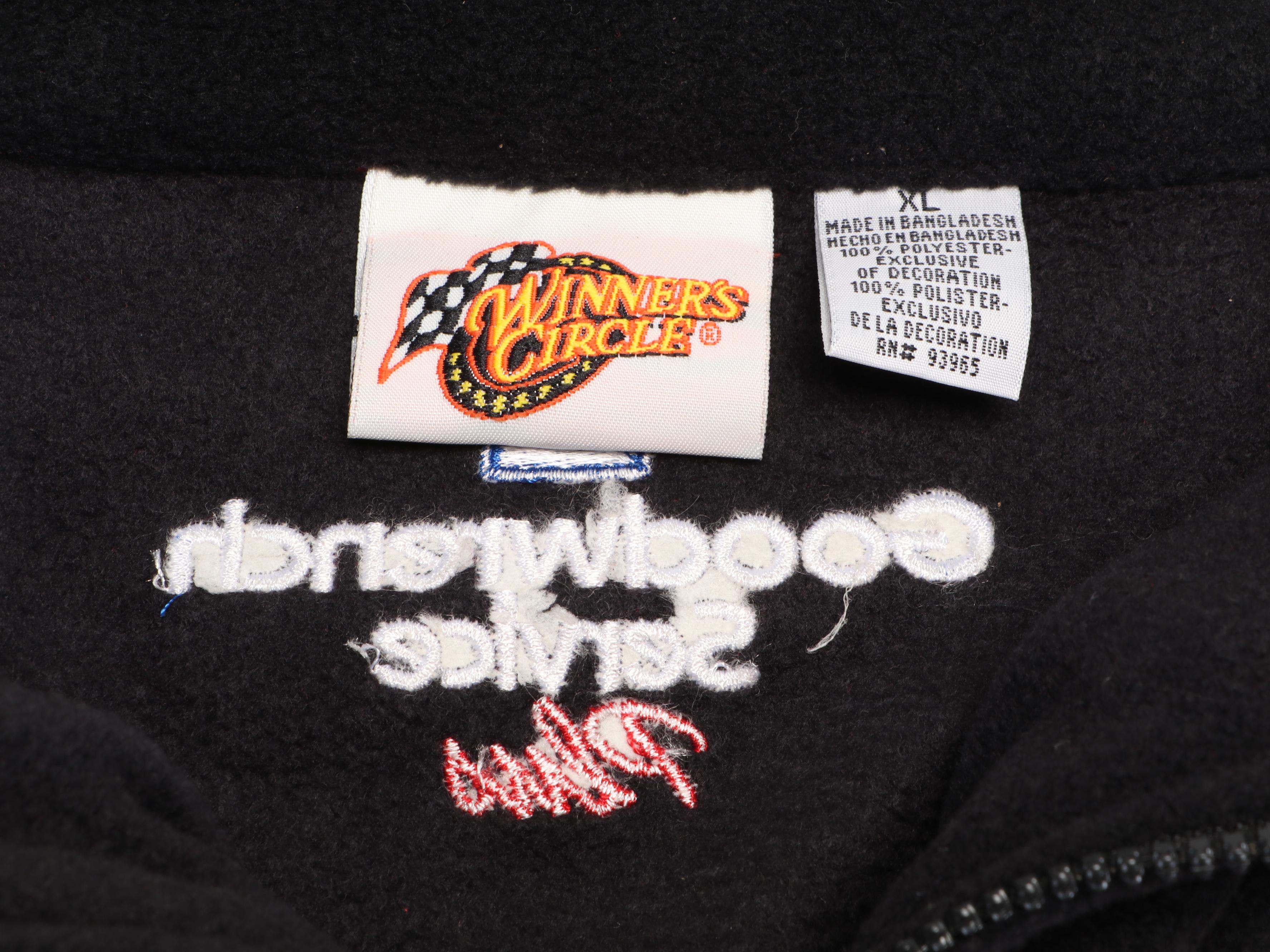 Dale Earnhardt "Intimidator" Jacket with Starting Lineup Figures and More