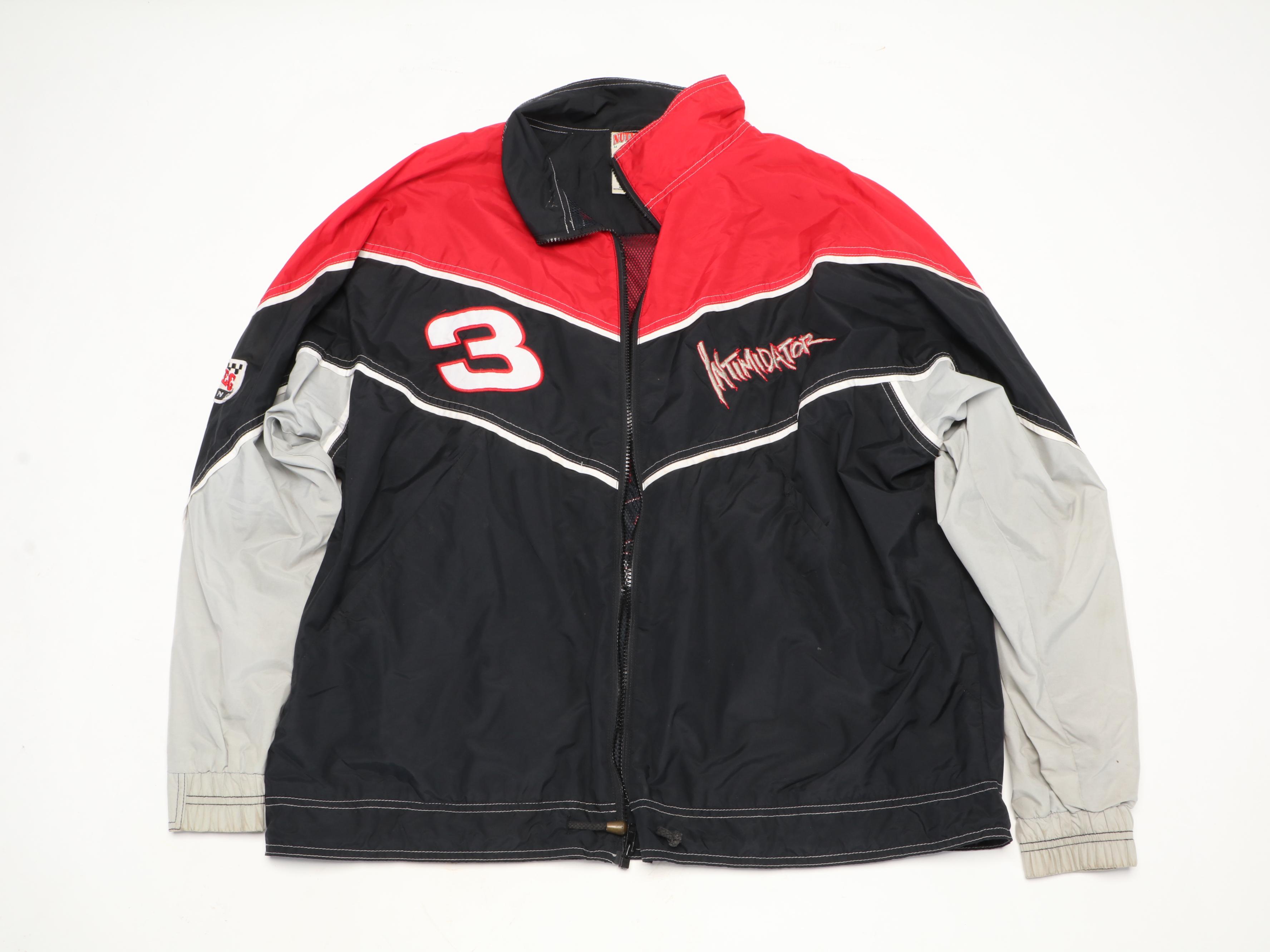 Dale Earnhardt "Intimidator" Jacket with Starting Lineup Figures and More