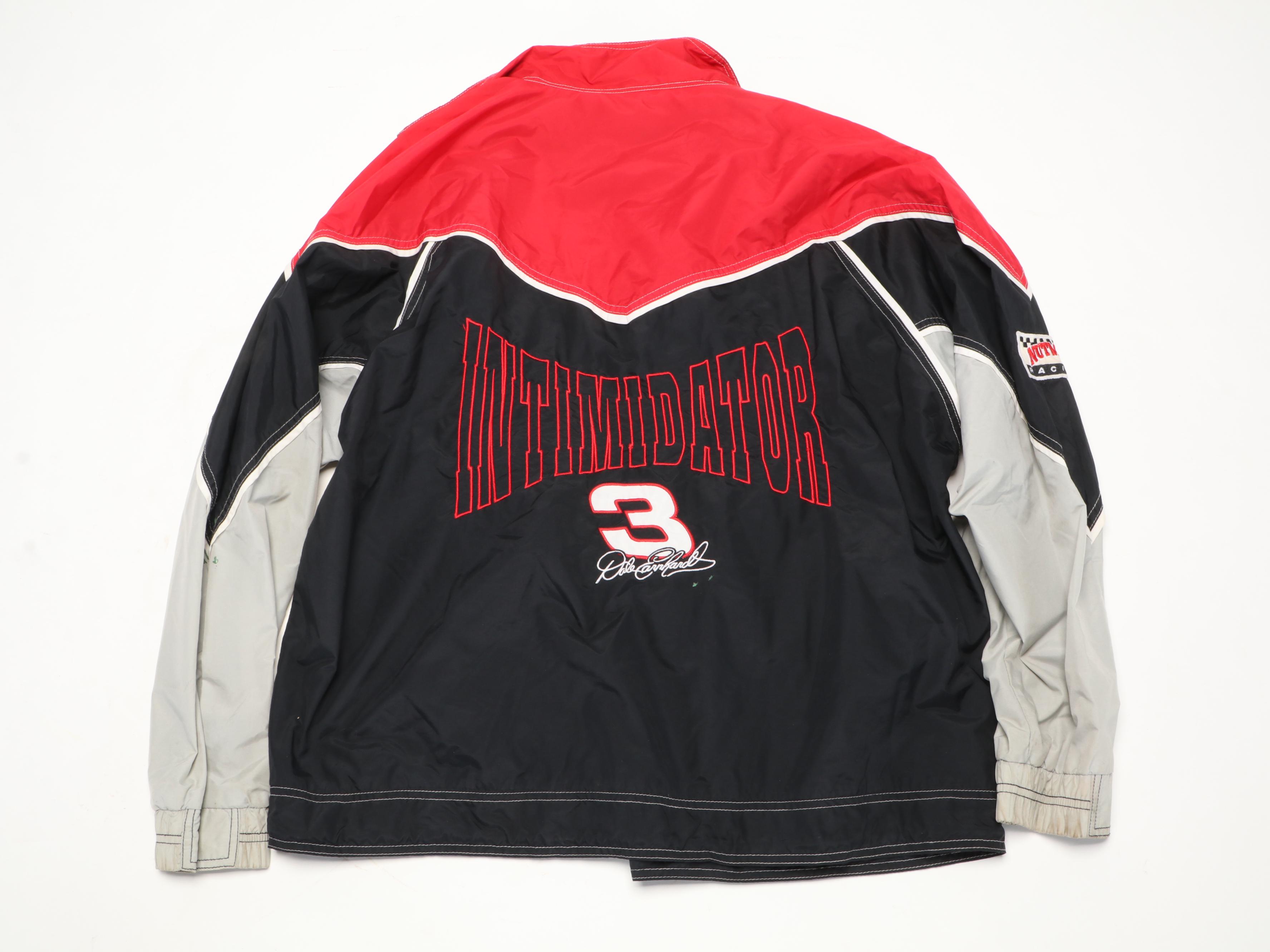 Dale Earnhardt "Intimidator" Jacket with Starting Lineup Figures and More