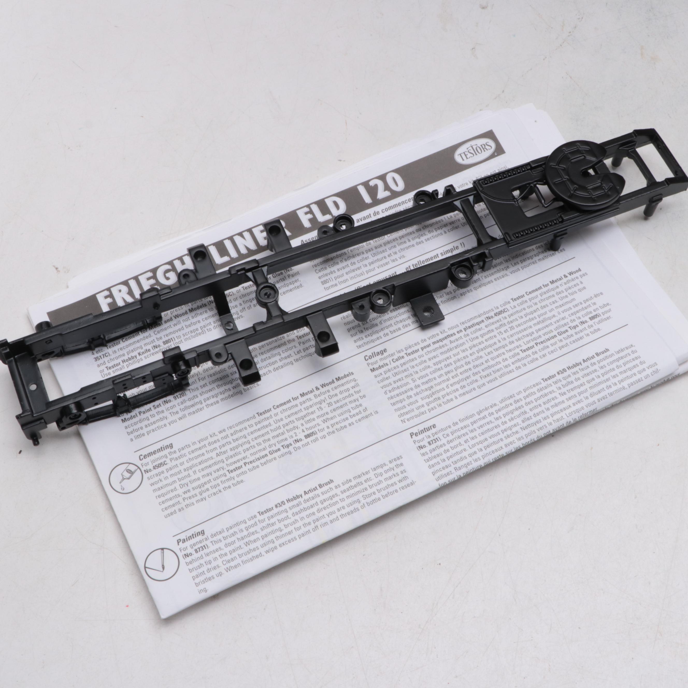 Revel 1:3 Scale Visible Turbo Engine Model Kit with Other Model Truck Kits