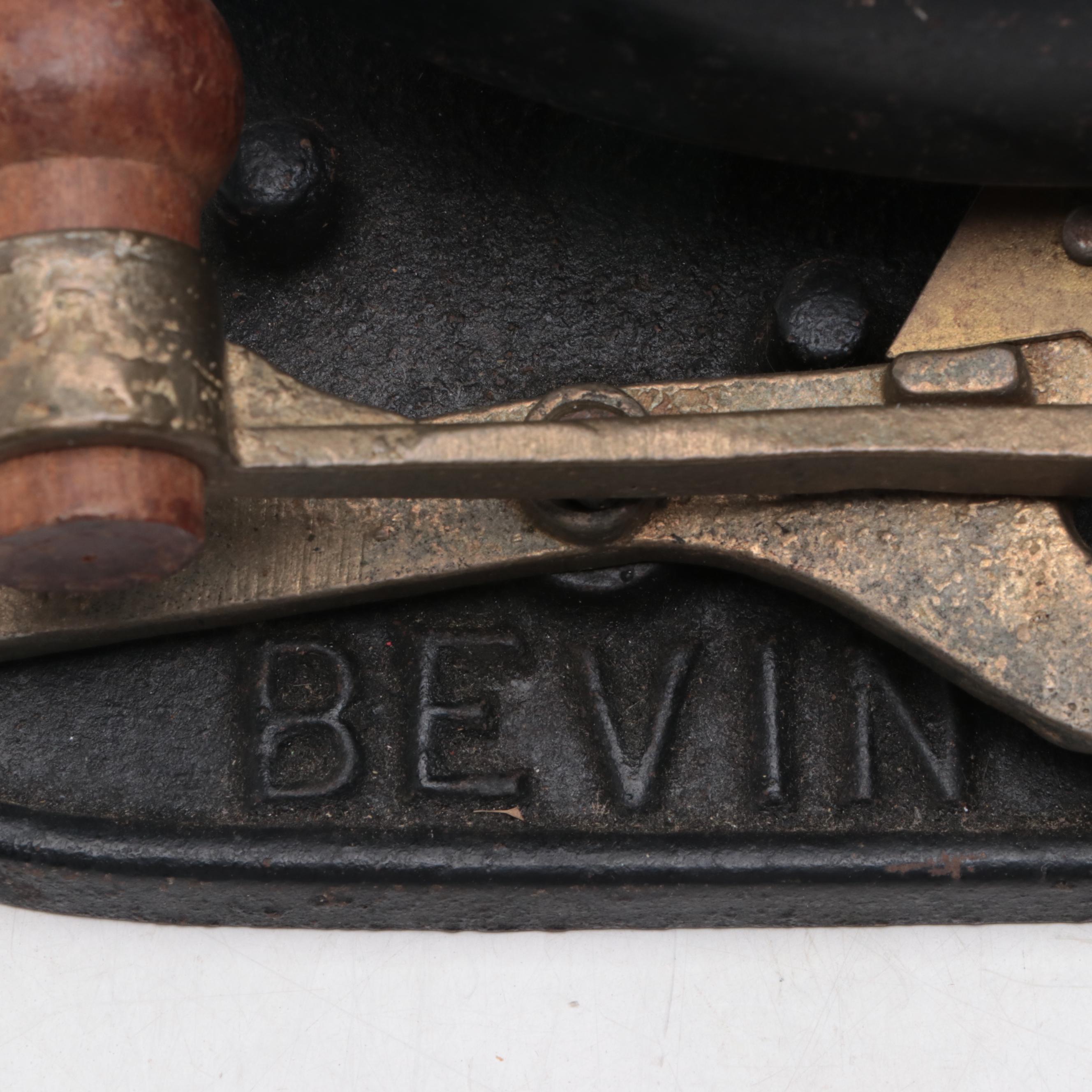 Bevin Cast Metal Boxing Ring Bell, 20th Century