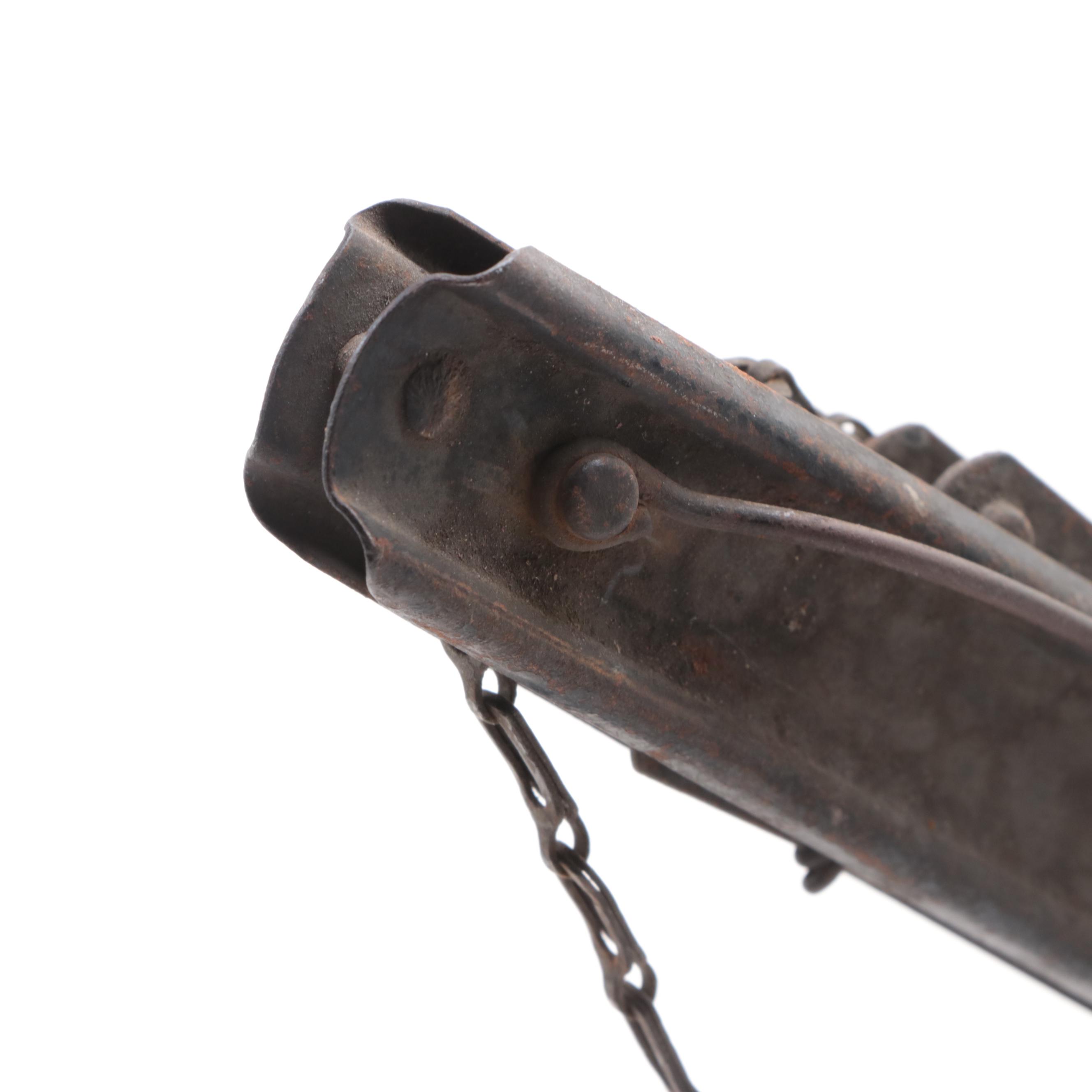 Structo Pressed Steel Toy Crane, Mid-20th Century