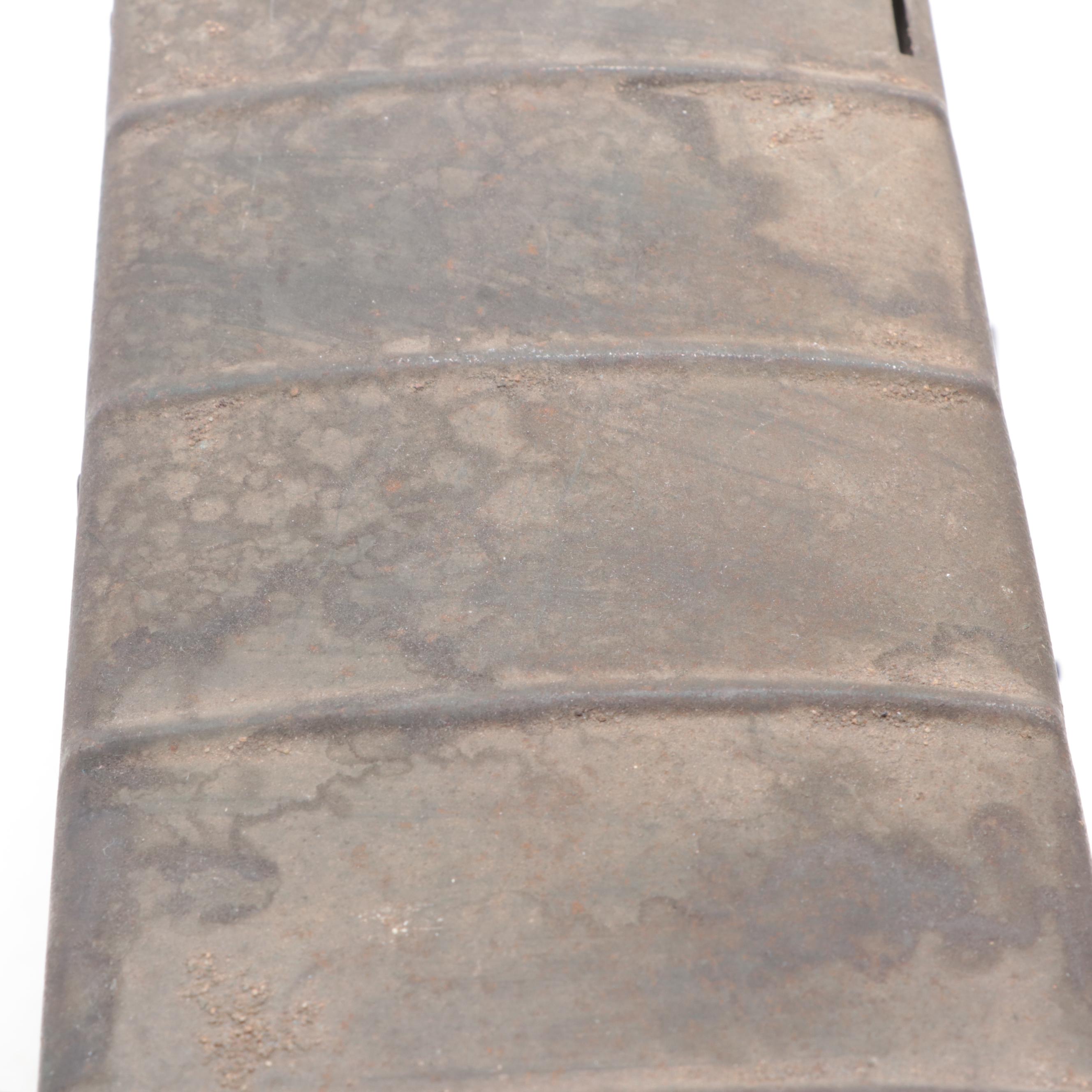 Structo Pressed Steel Toy Crane, Mid-20th Century