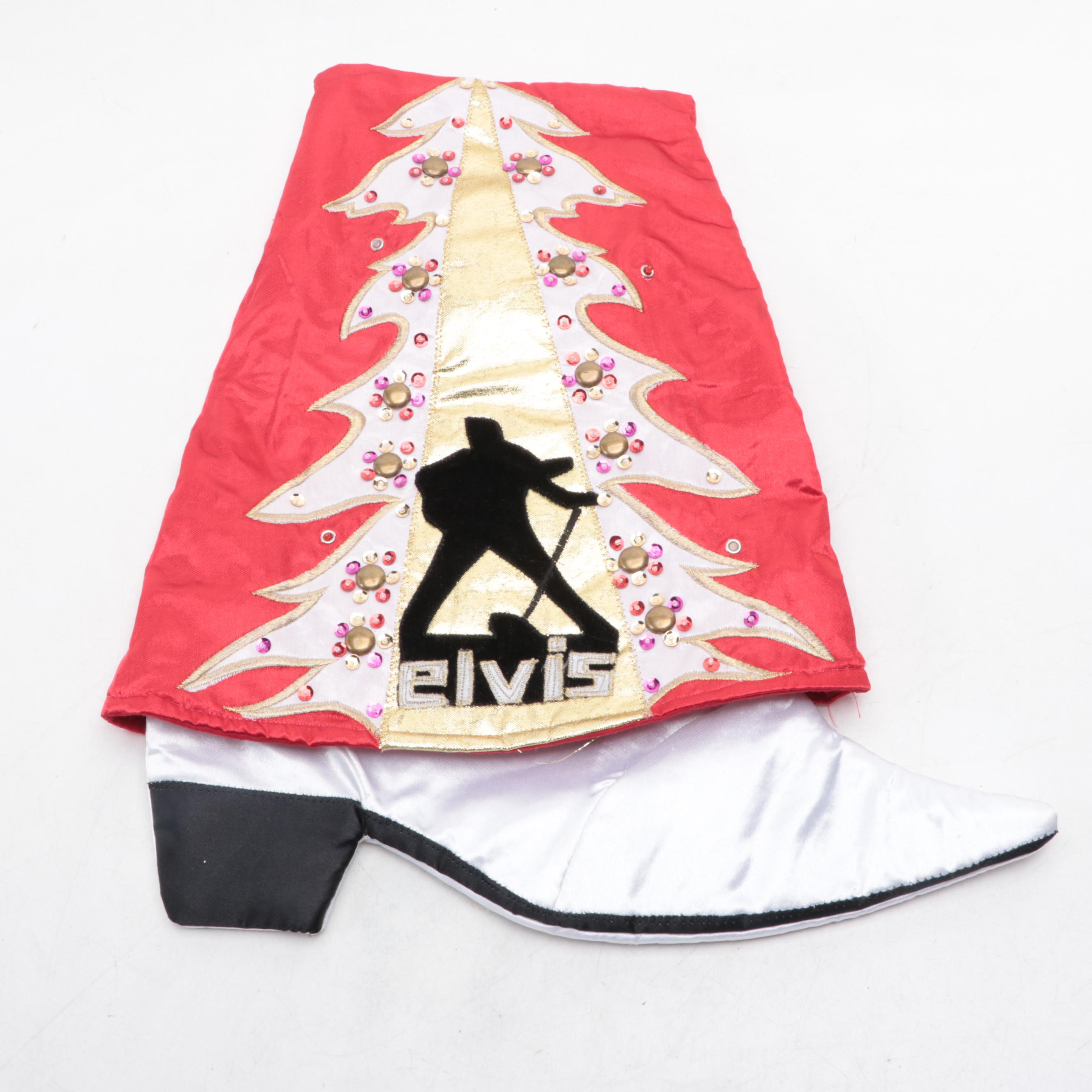 Elvis Presley Themed Trays, Plates, Tablecloth, Shot Glasses and More