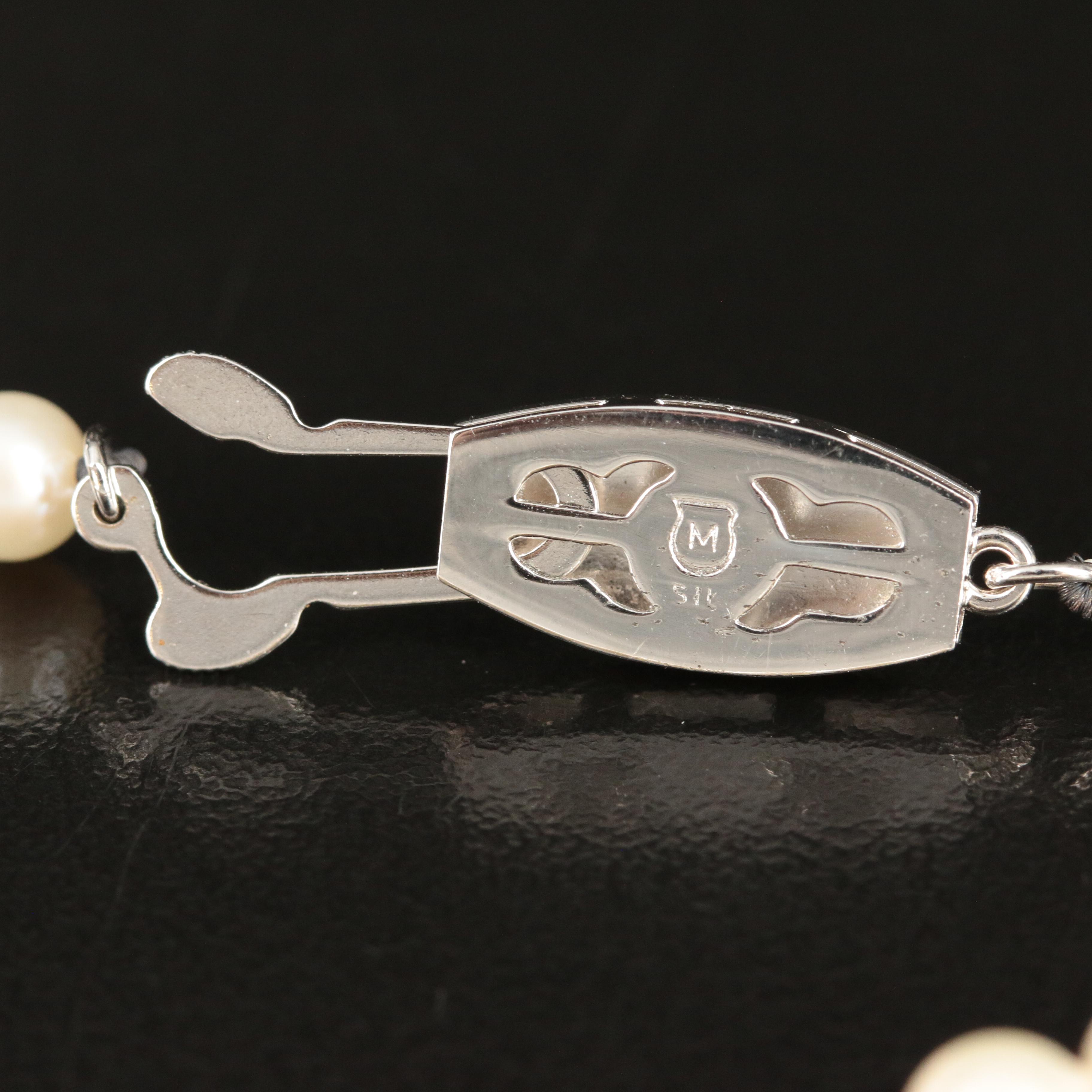 Vintage Mikimoto Pearl Bracelet