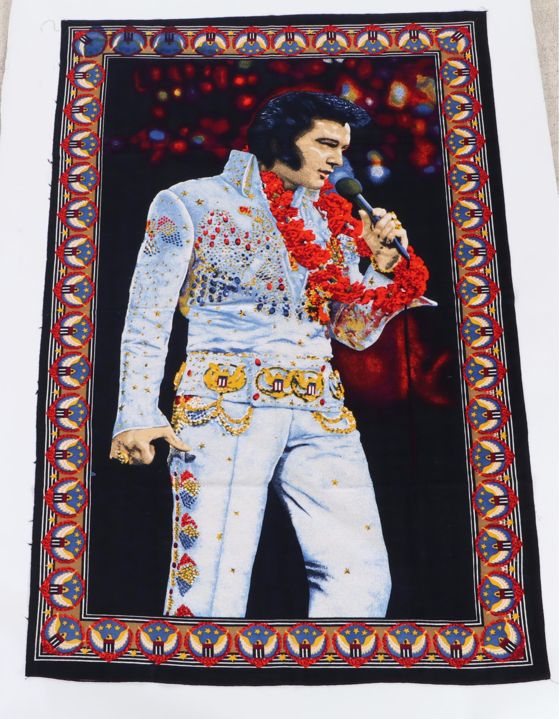 Elvis Presley Themed Trays, Plates, Tablecloth, Shot Glasses and More