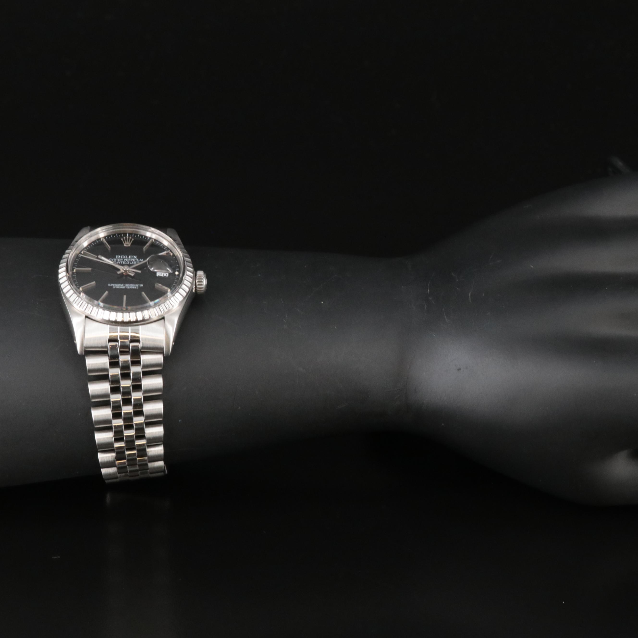 1987-88 Rolex Oyster Perpetual Datejust Automatic Watch