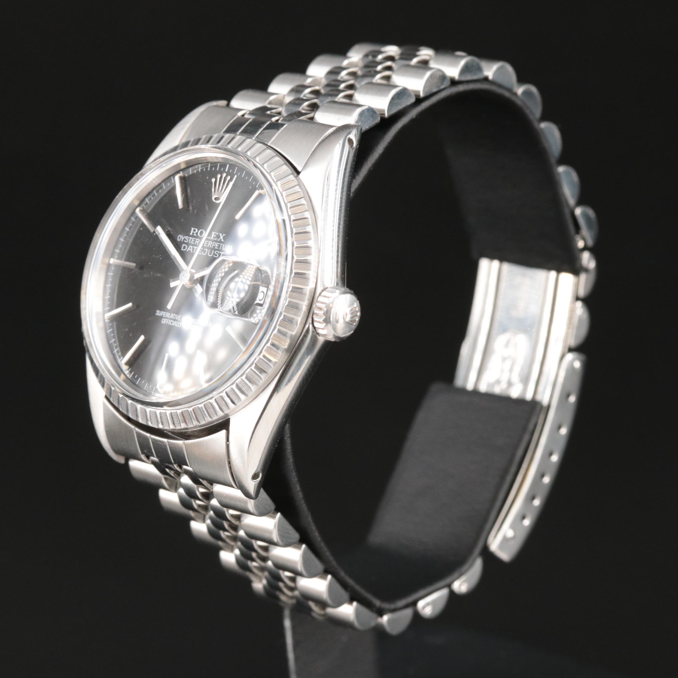 1987-88 Rolex Oyster Perpetual Datejust Automatic Watch