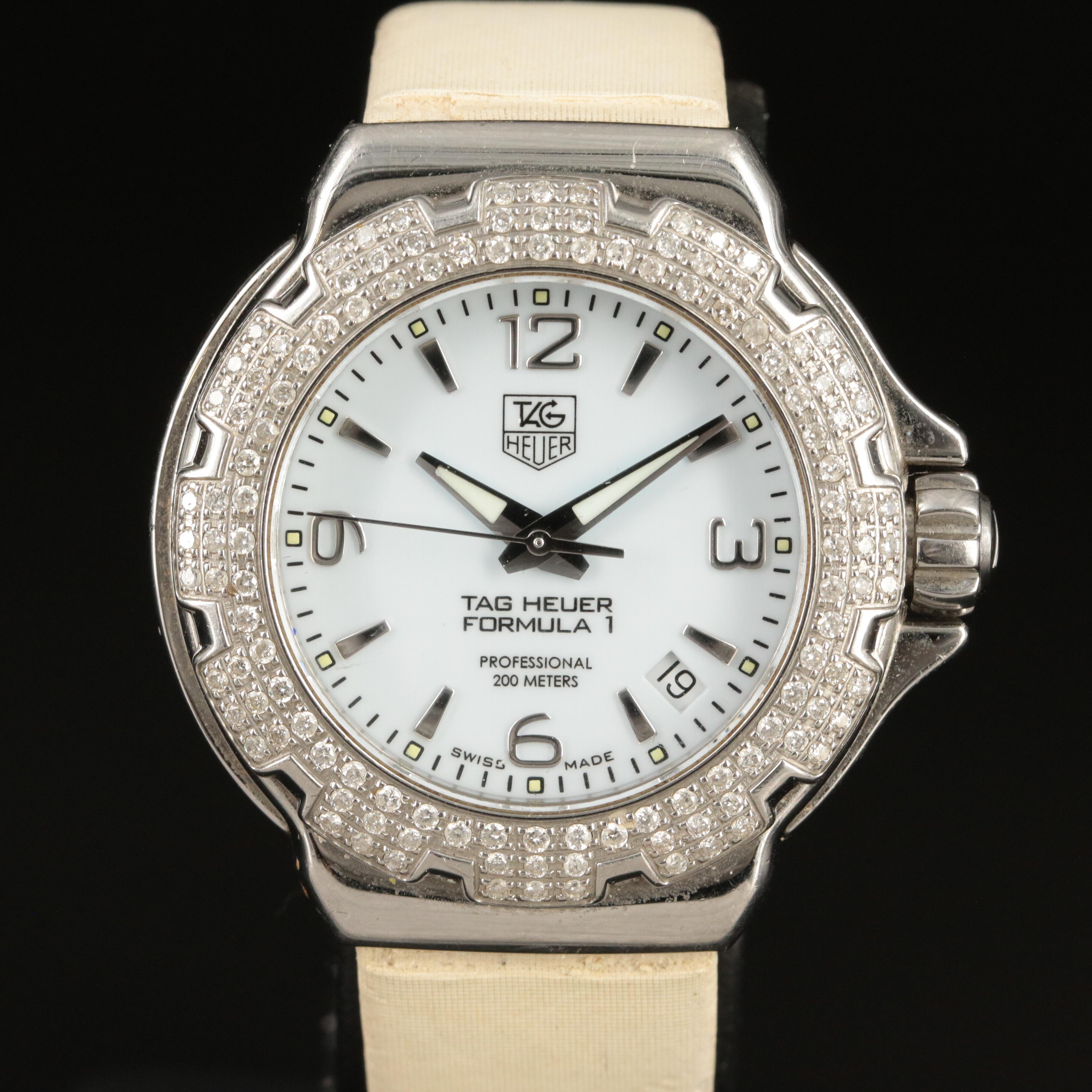 TAG Heuer Diamond Bezel Formula I Watch
