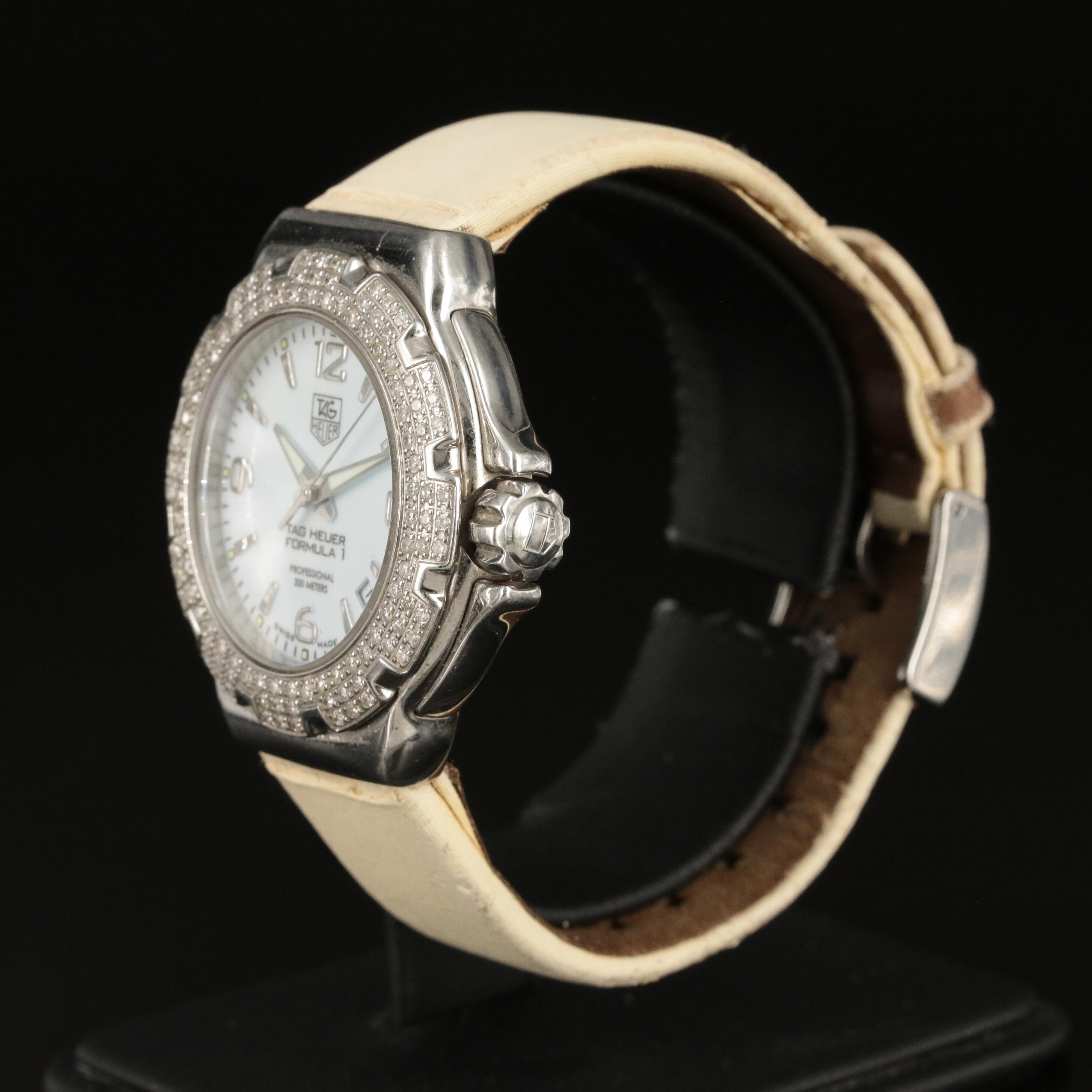TAG Heuer Diamond Bezel Formula I Watch