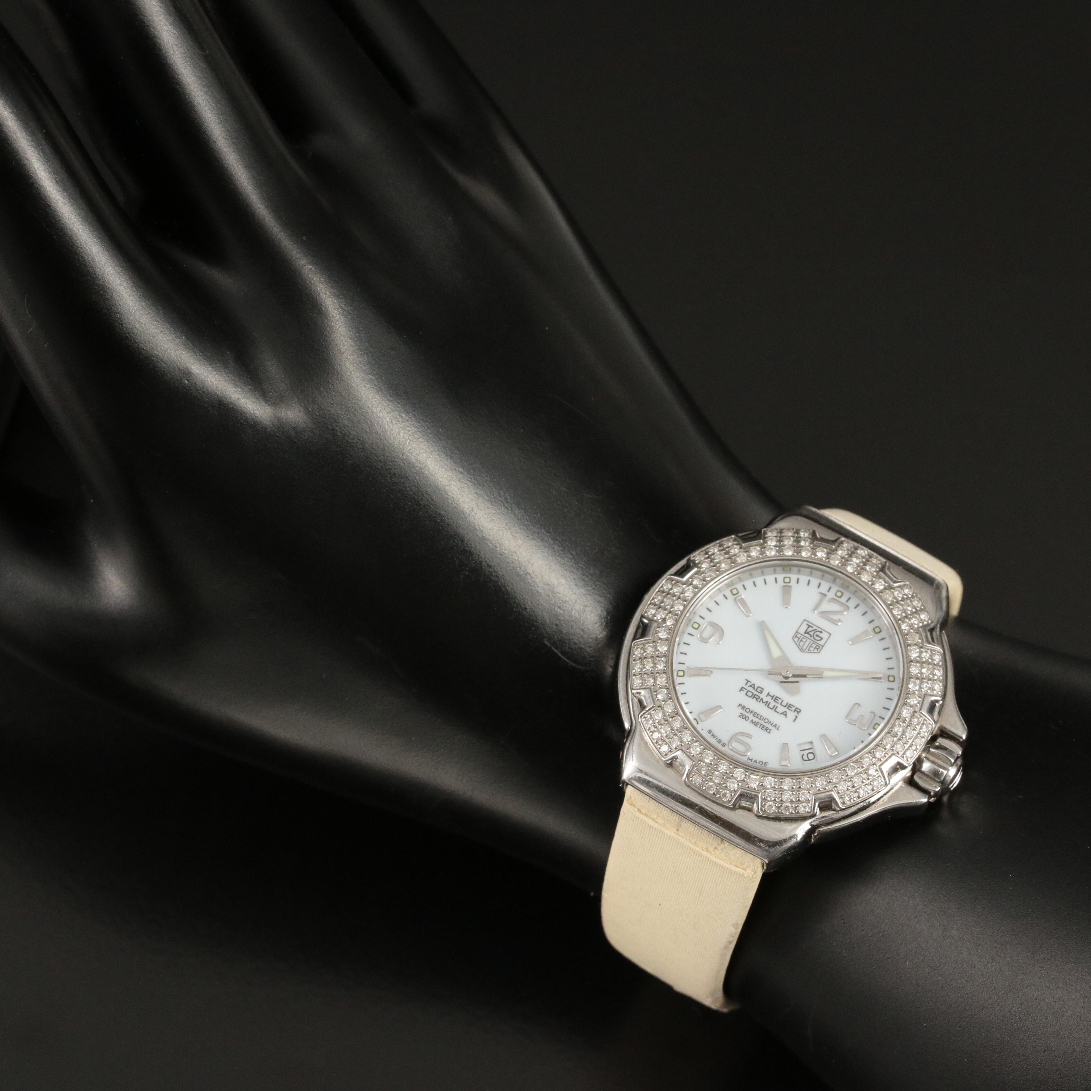 TAG Heuer Diamond Bezel Formula I Watch