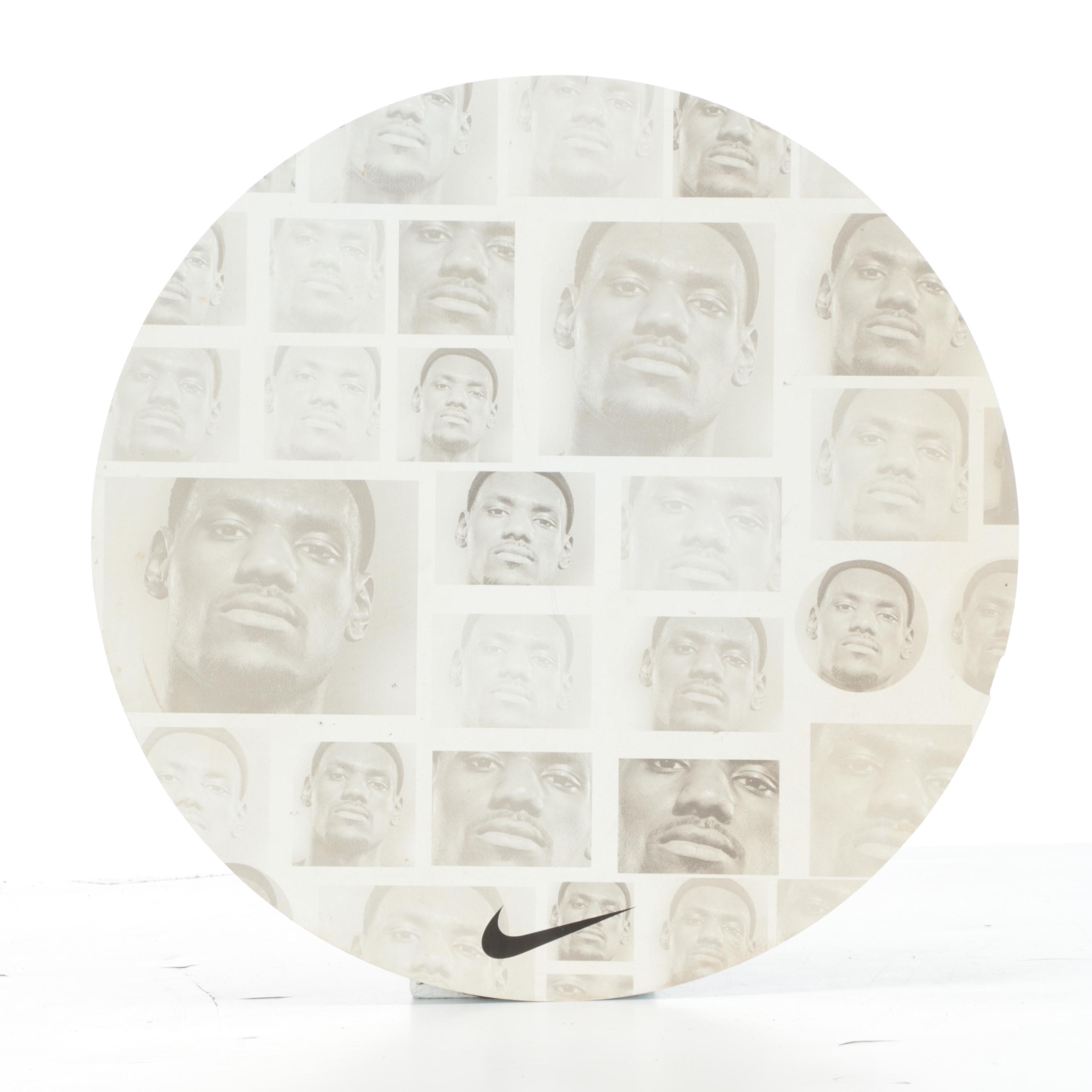 Michael Jordan Posters with LeBron James Nike Advertisement