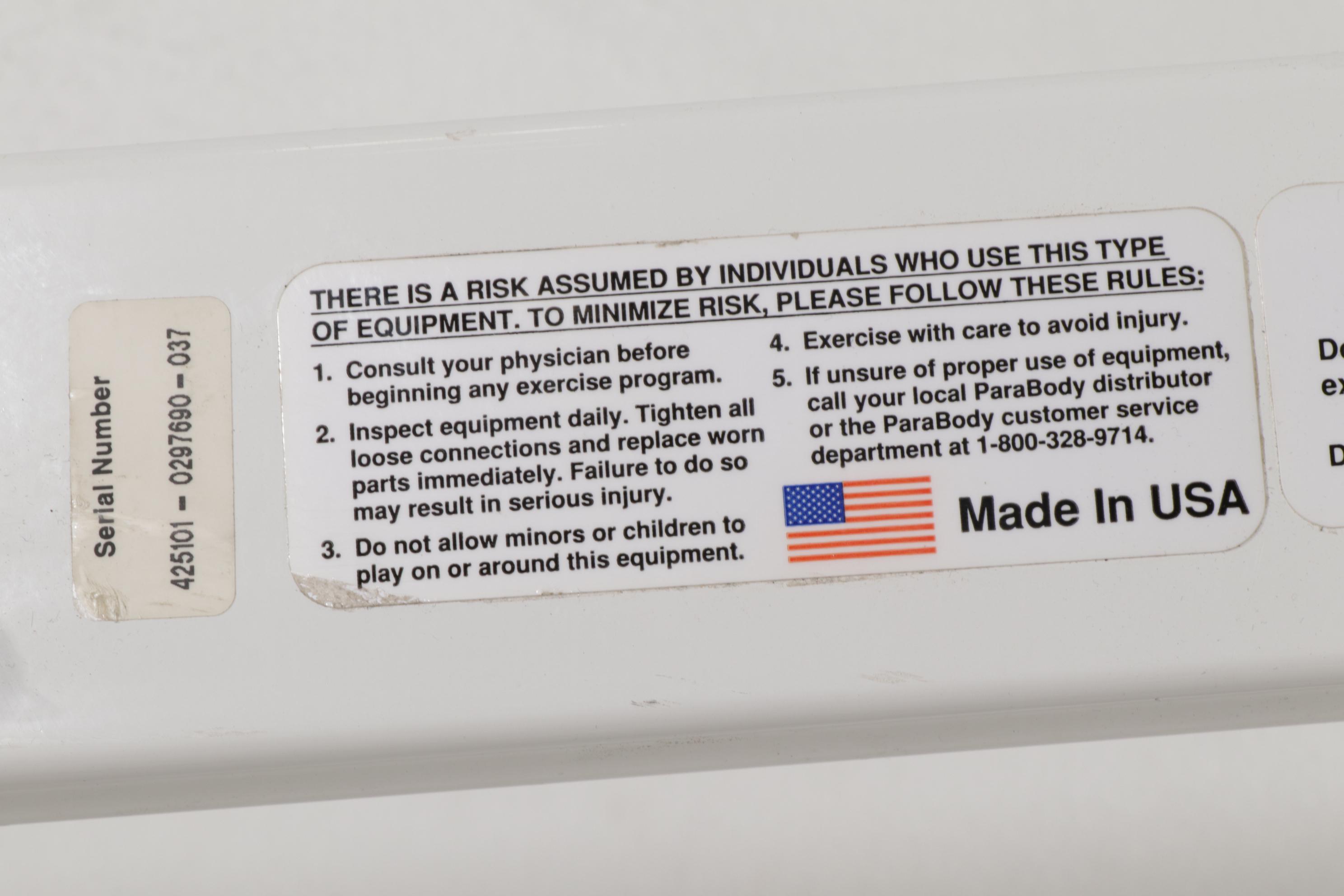 Parabody 425 Home Gym