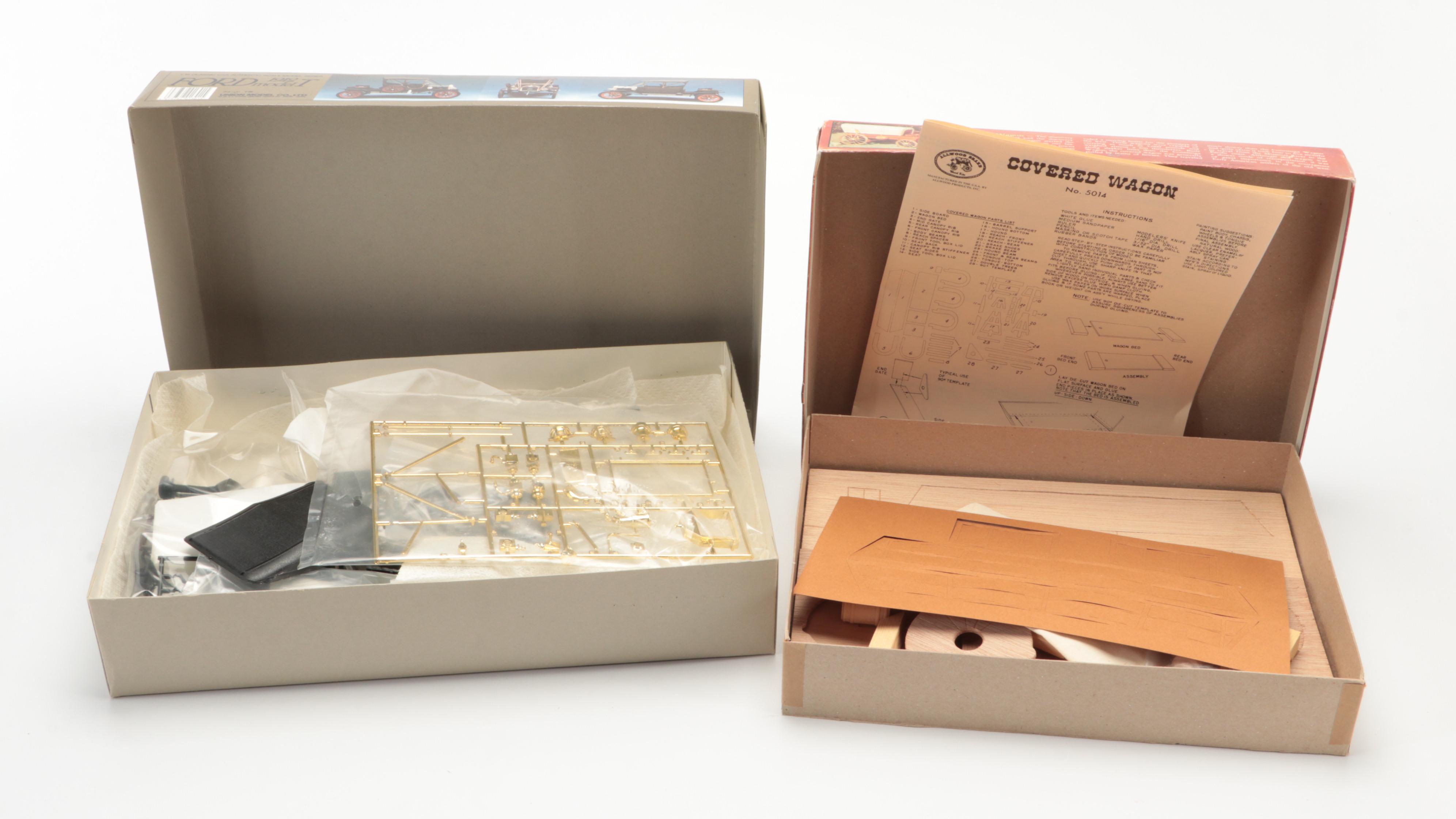 1912 Ford Model T, 1934 3 Window Coupe, and More Model Car Kits