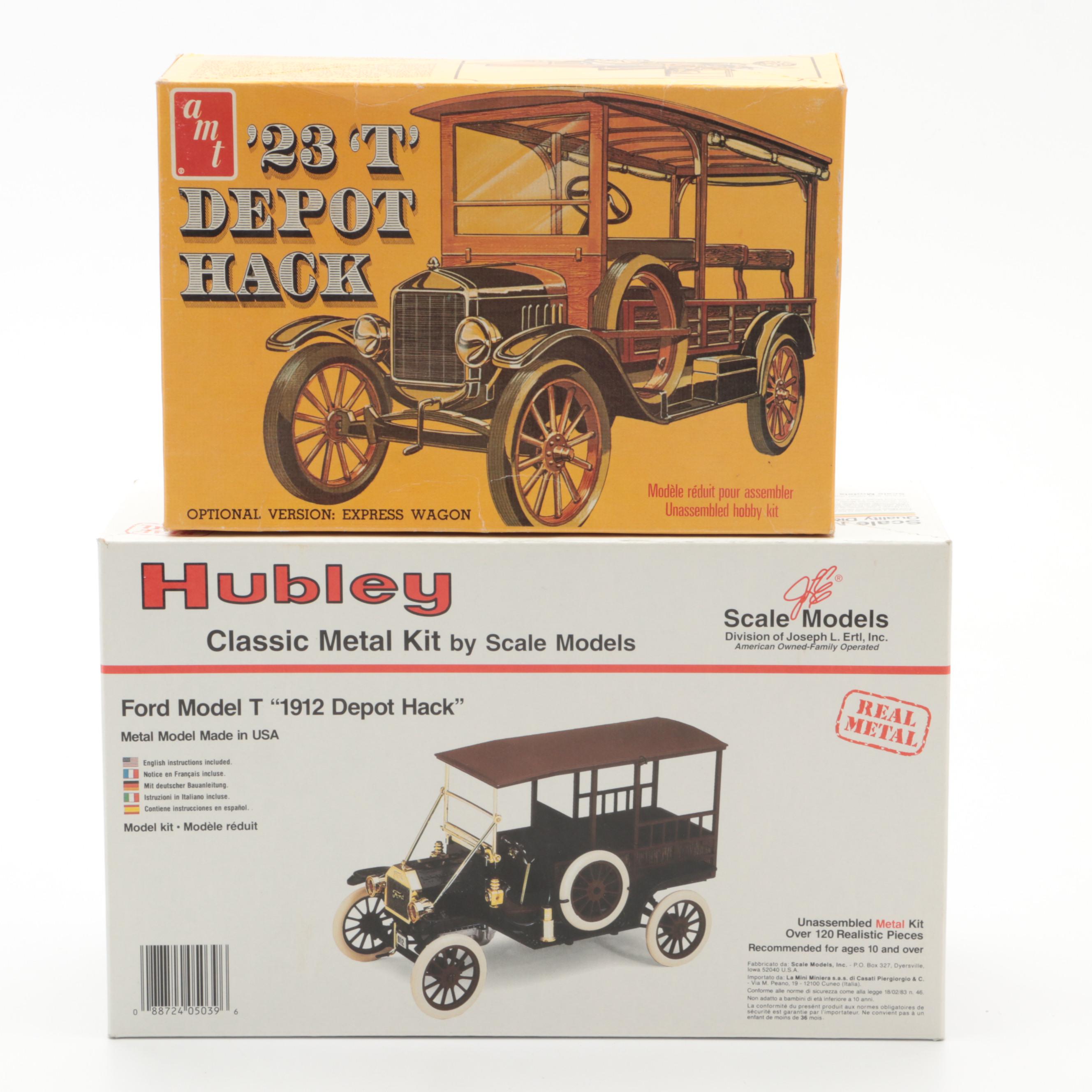 1912 Ford Model T, 1934 3 Window Coupe, and More Model Car Kits