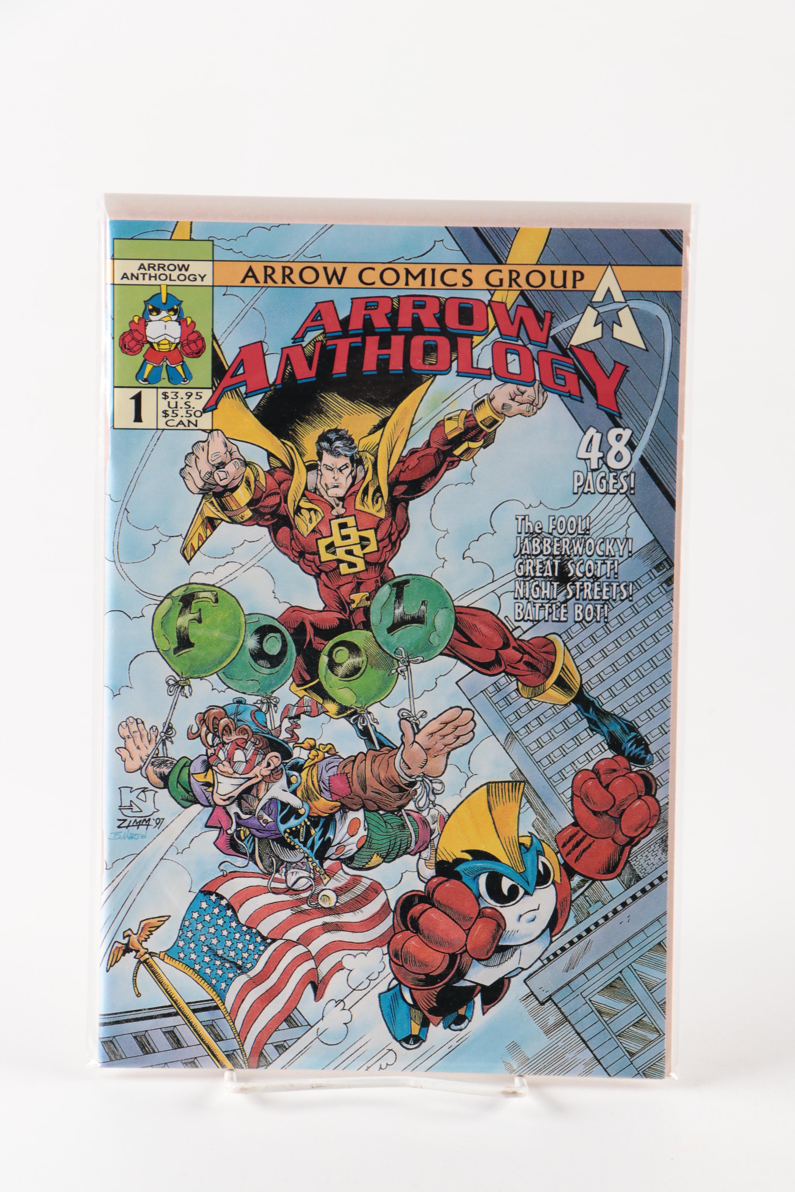 "Arrow Anthology", "Youngblood Genesis", and More Modern Age Comic Books