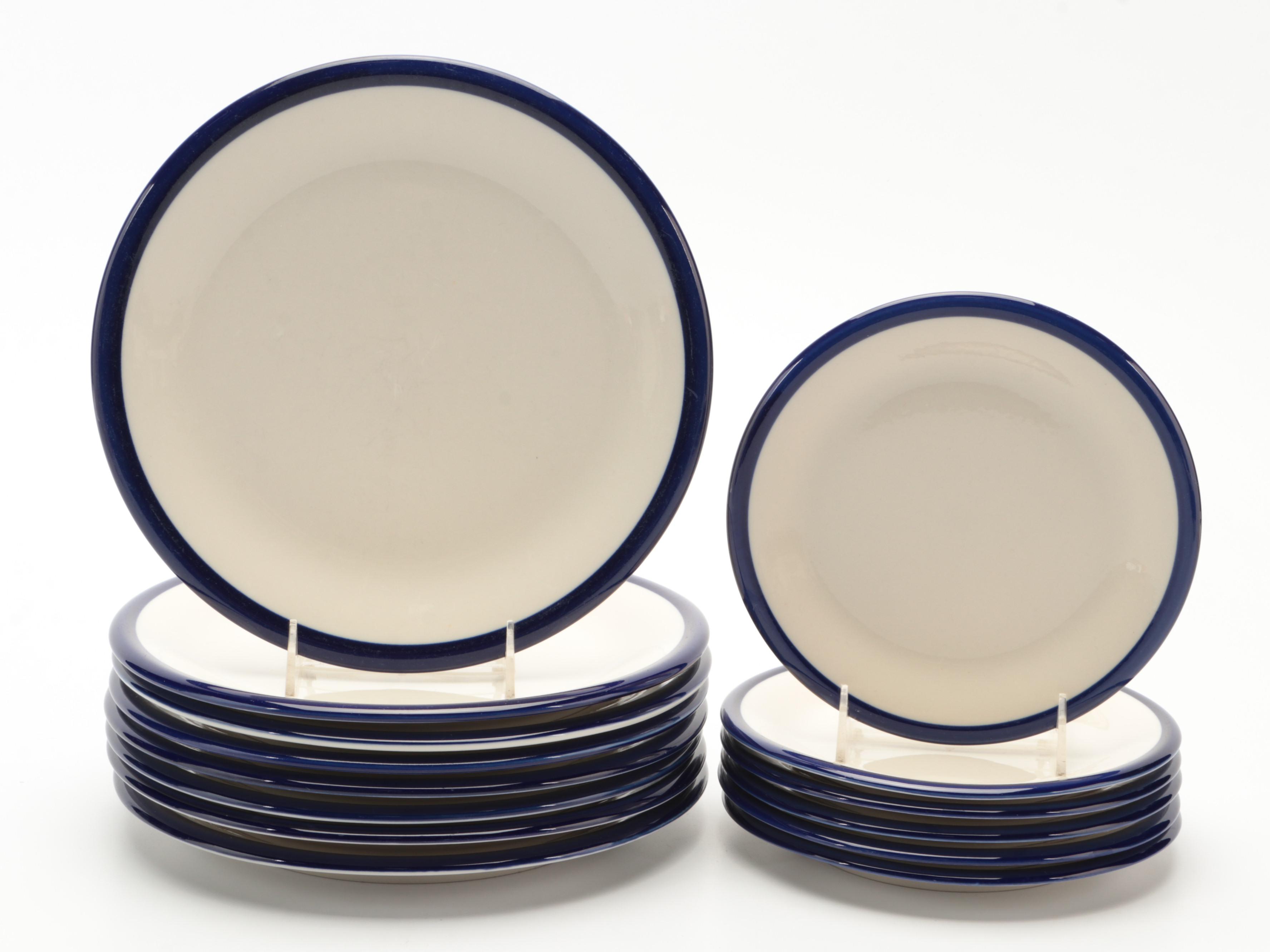 Sango "Simplicity Blue" Stoneware Dinnerware