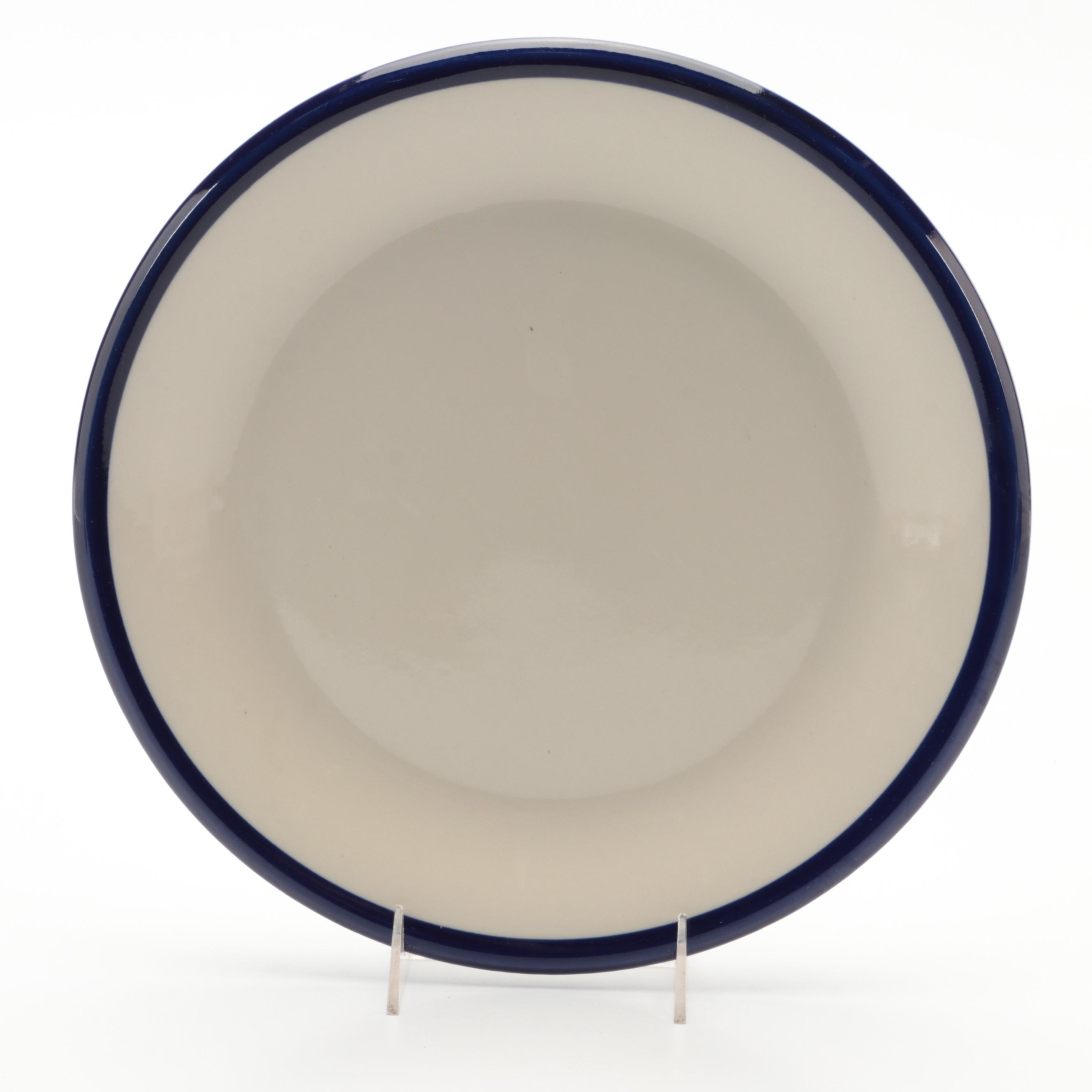 Sango "Simplicity Blue" Stoneware Dinnerware