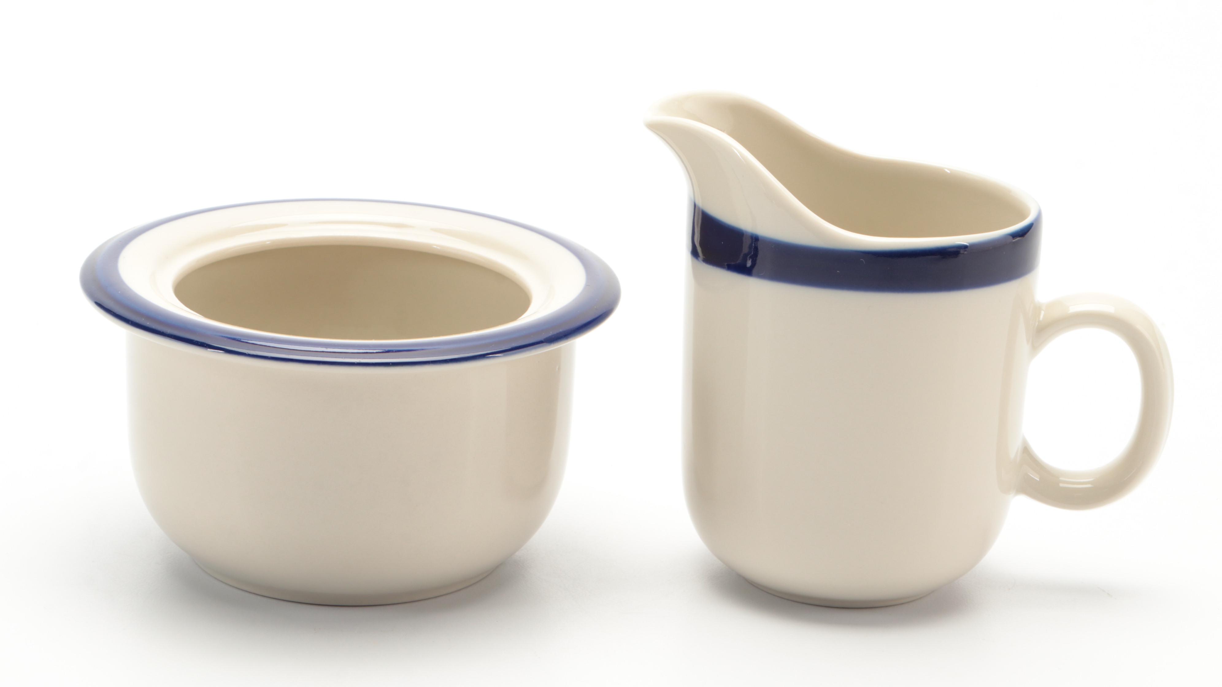 Sango "Simplicity Blue" Stoneware Dinnerware