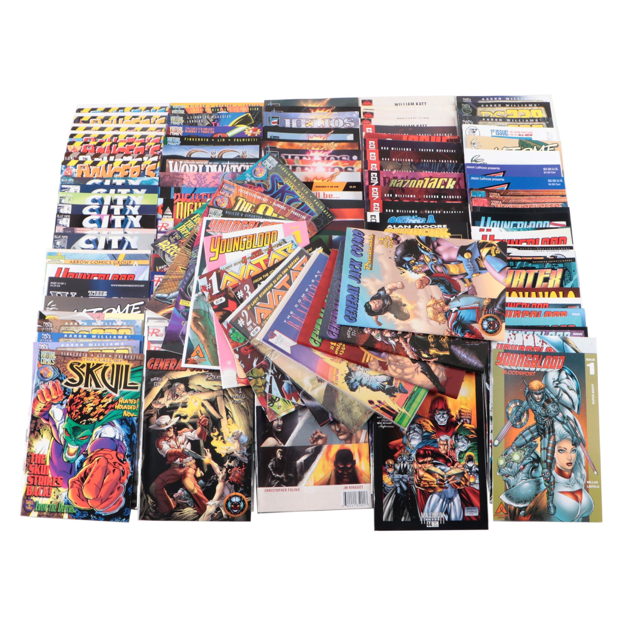 "Arrow Anthology", "Youngblood Genesis", and More Modern Age Comic Books