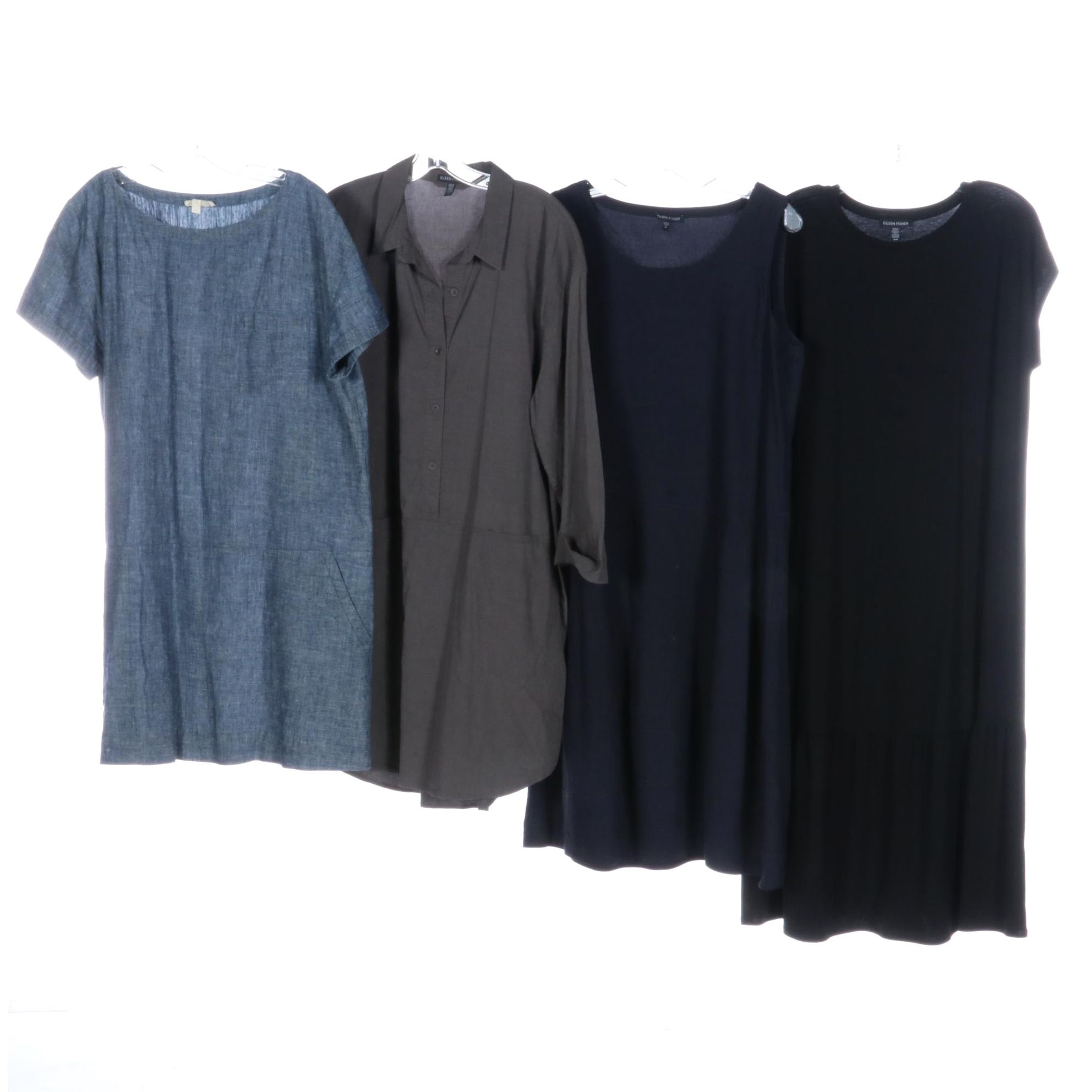 Eileen Fisher Midi Shirt Dresses