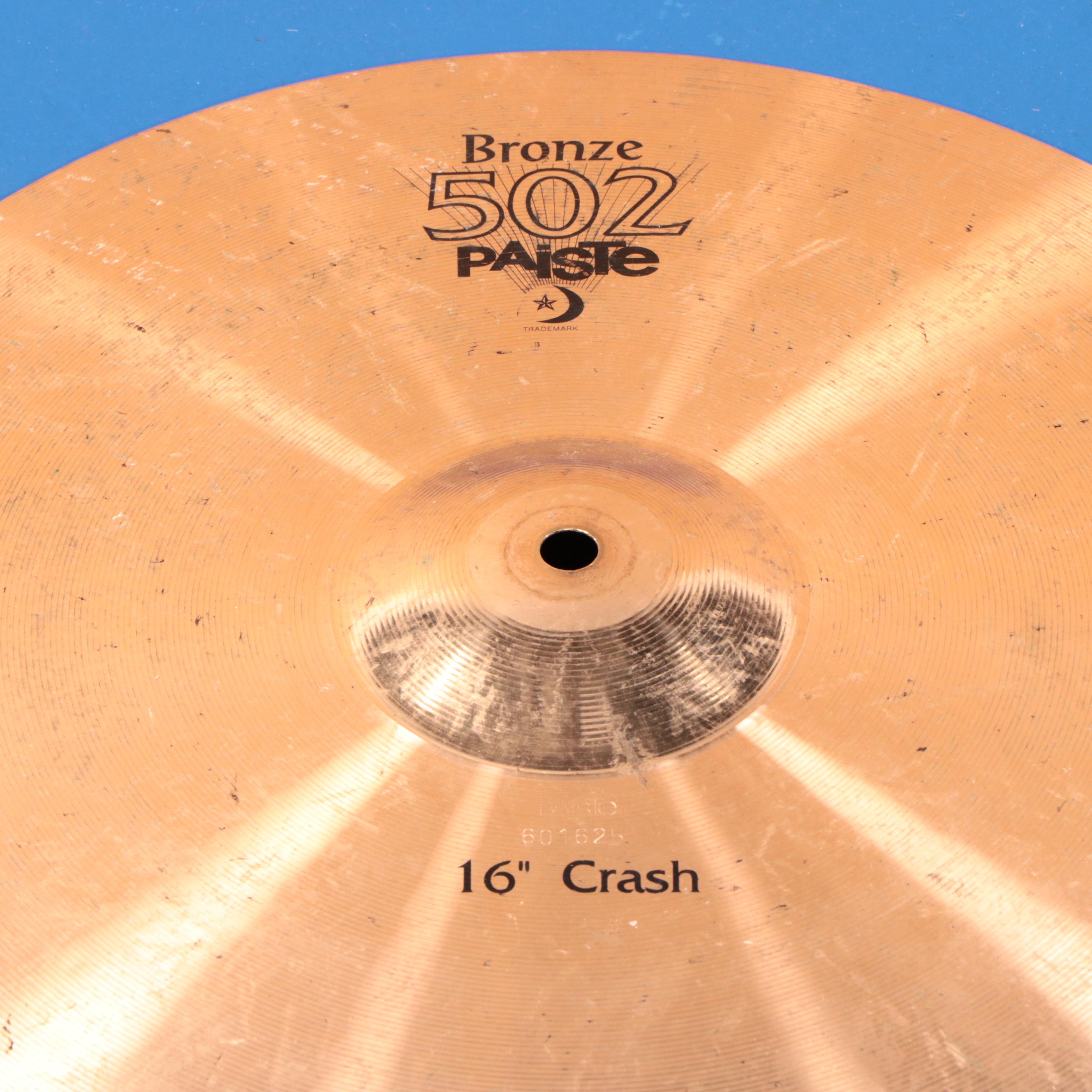 Paiste Bronze 502 16" Crash Cymbal
