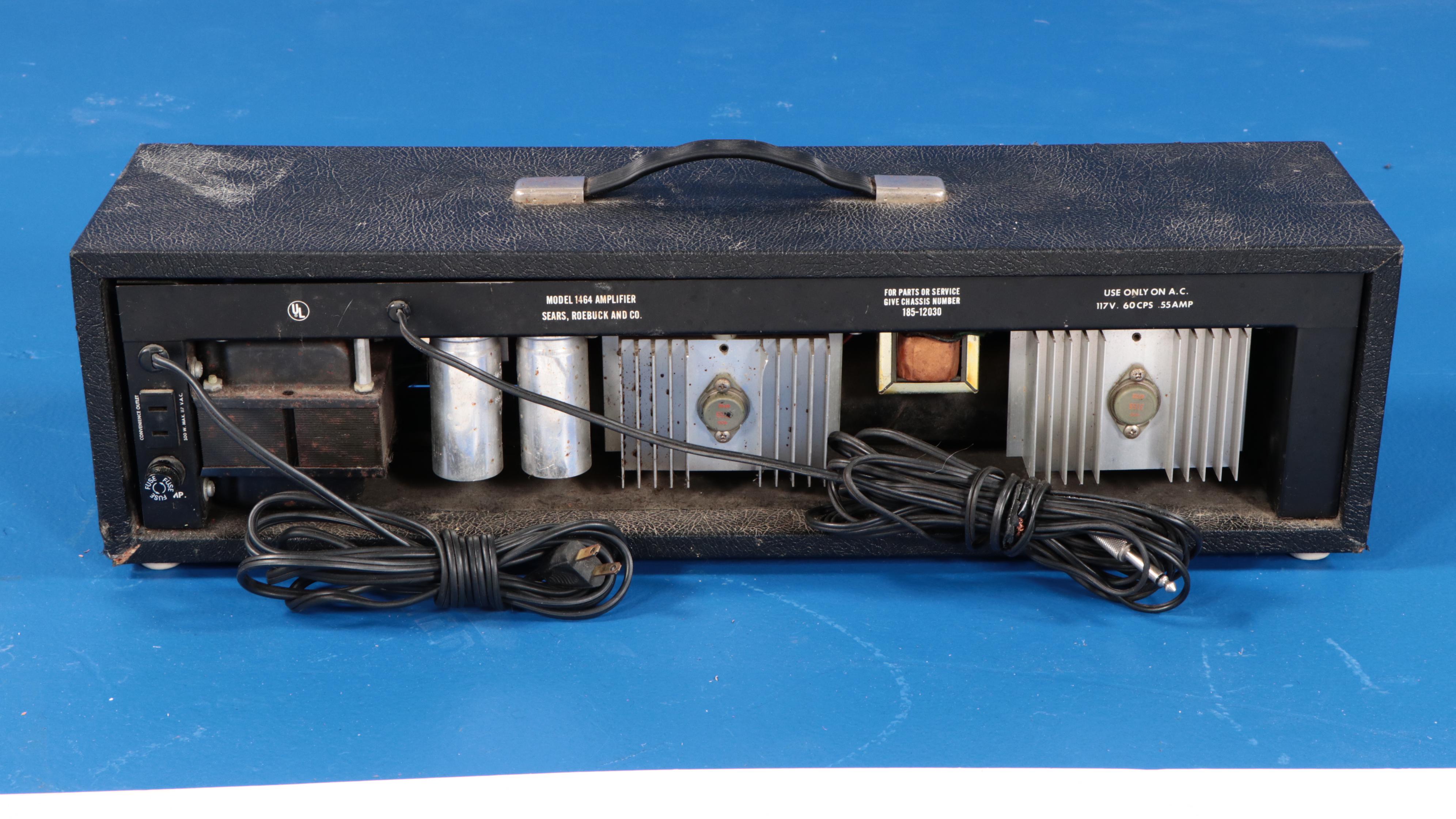 Sears Silvertone Amp Head