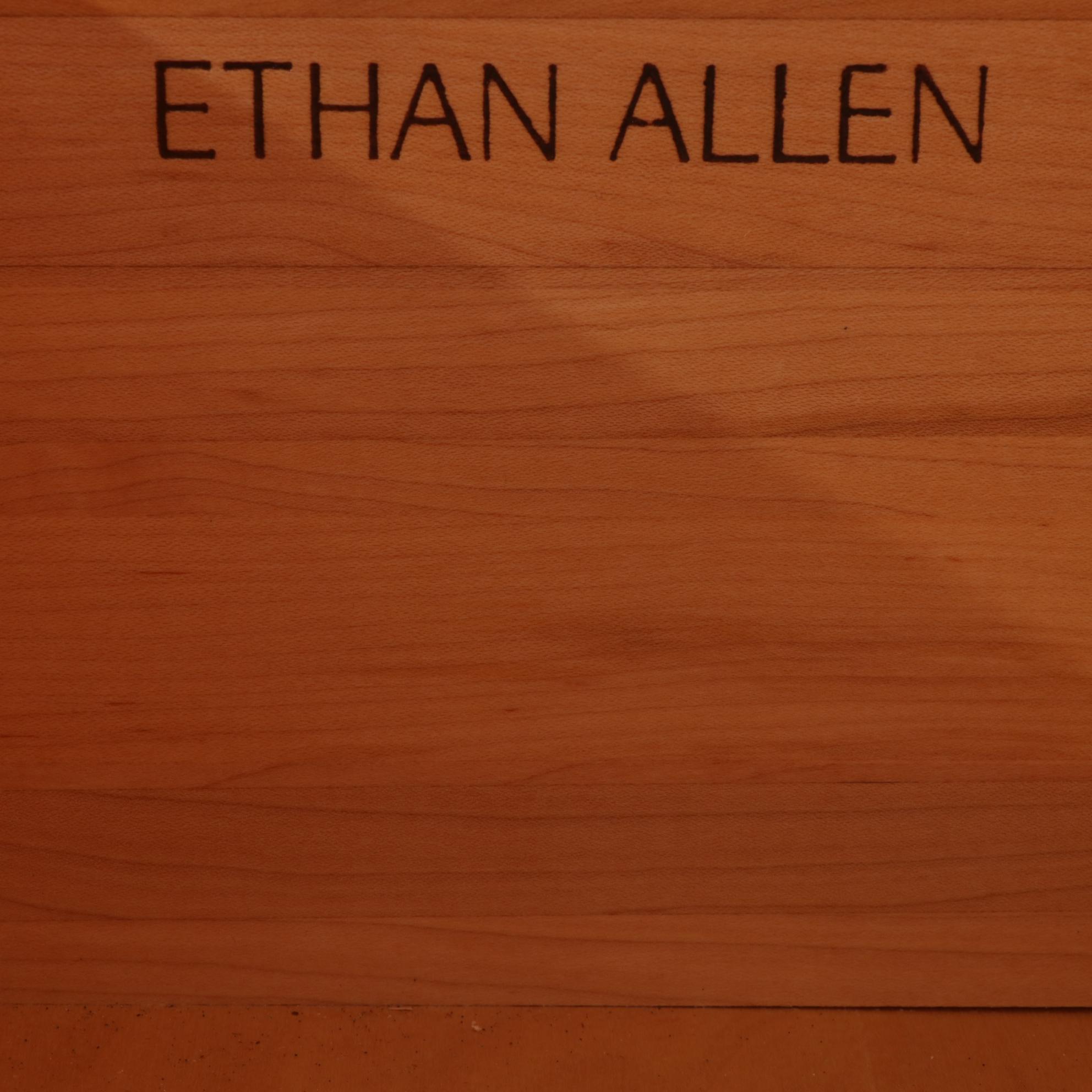 Ethan Allen "Circa 1776" Maple Linen Press / Armoire