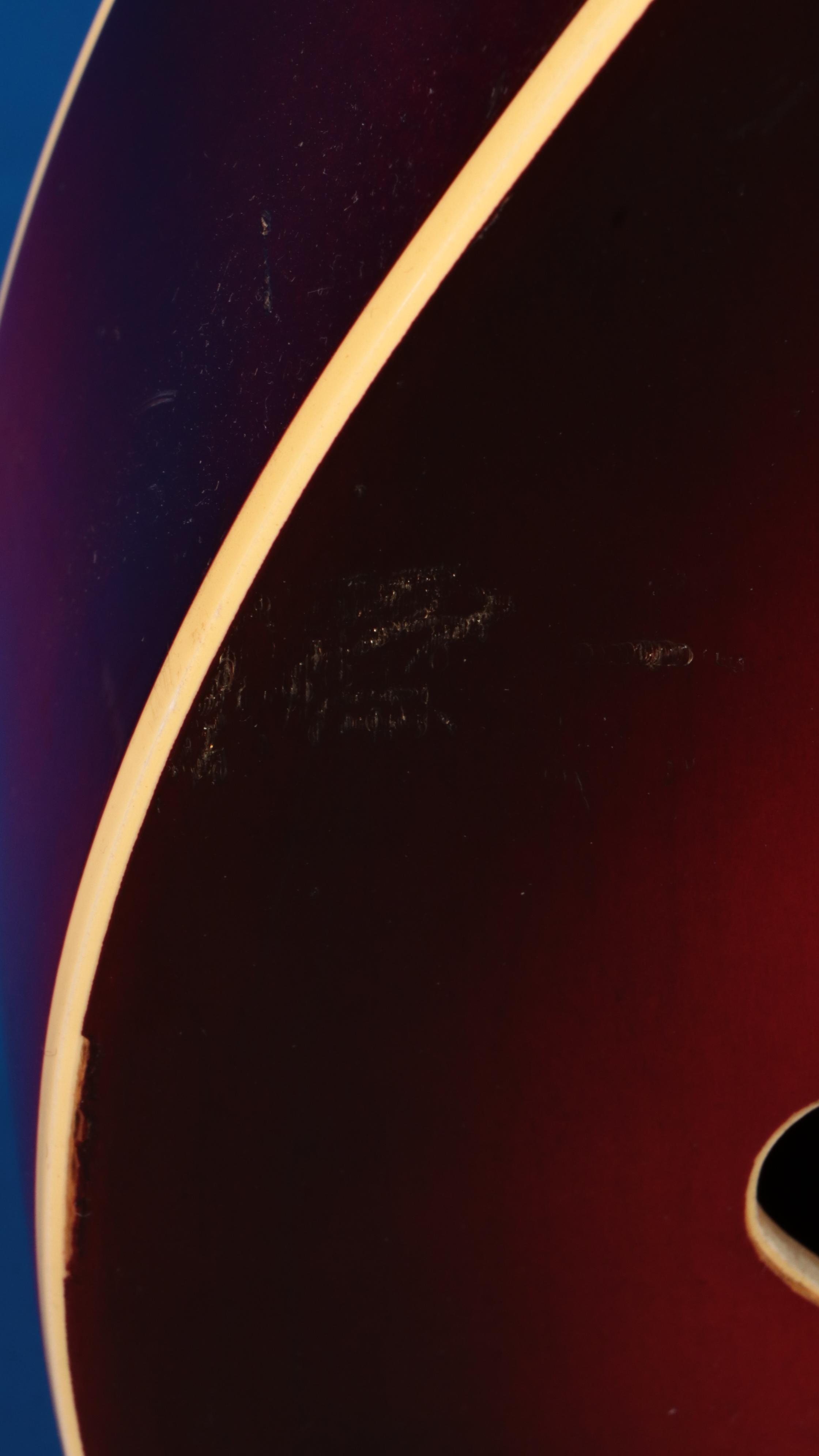 Jack White's Framus 5/59 Sorella Archtop Redburst Electric Hollow Body Guitar