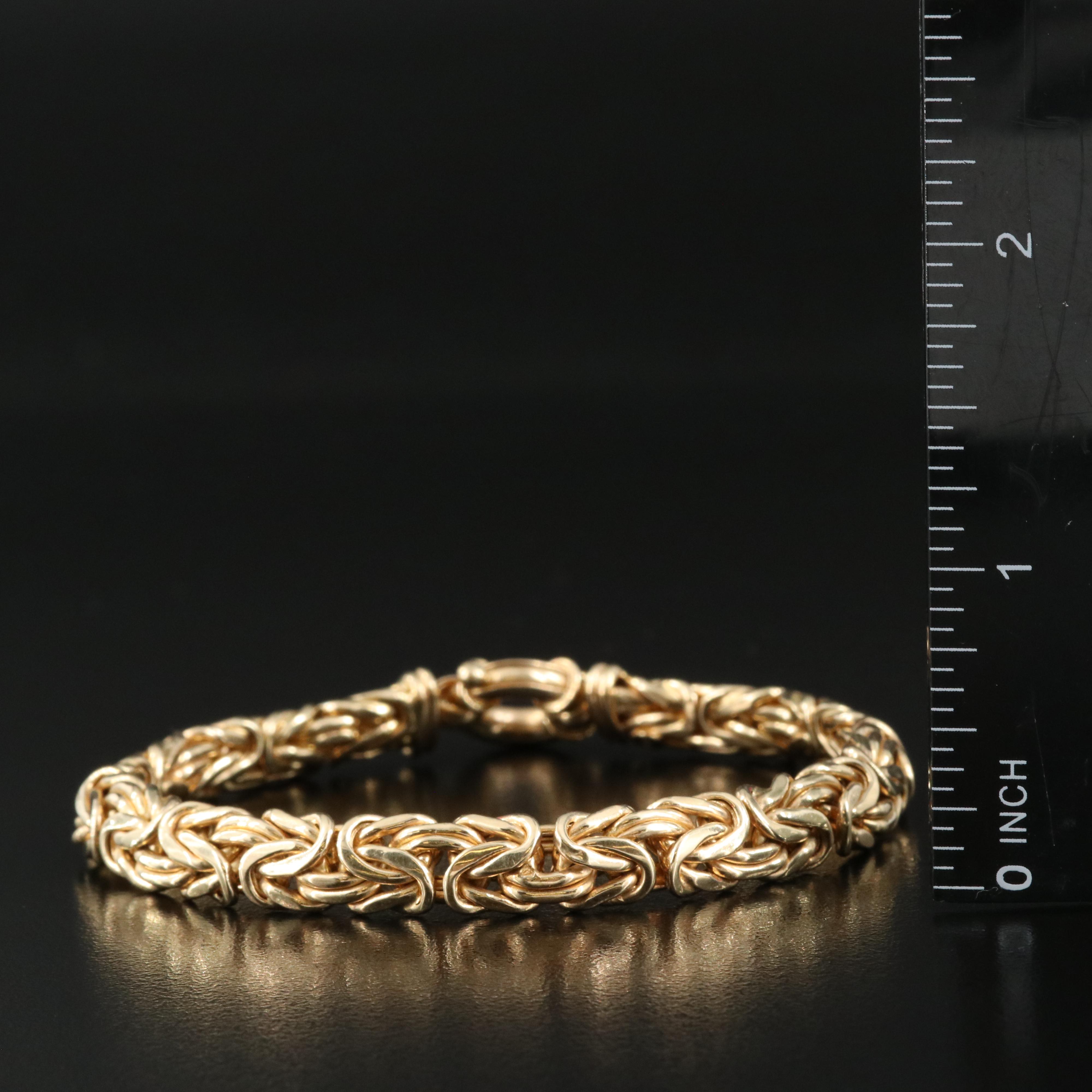 14K Byzantine Bracelet