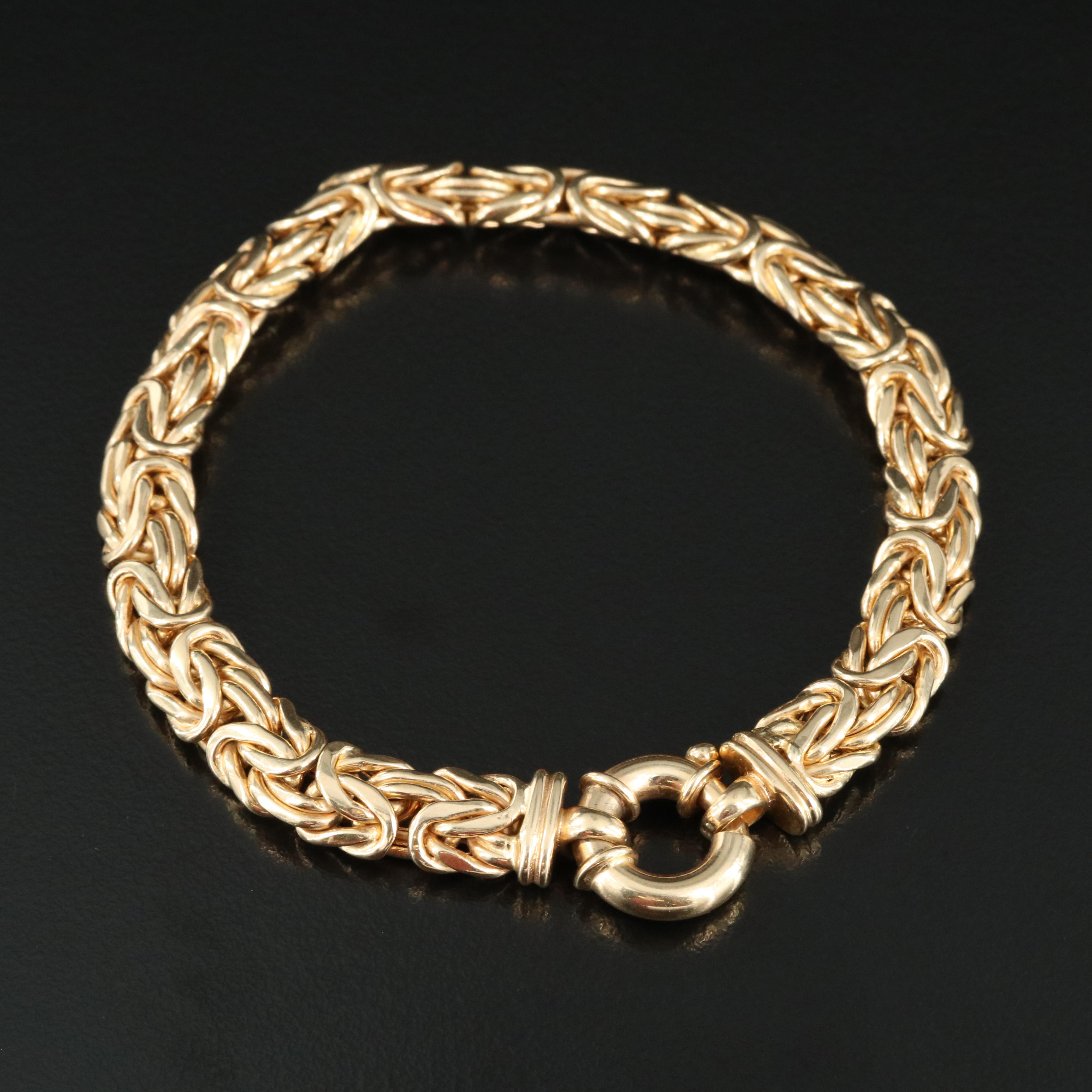 14K Byzantine Bracelet
