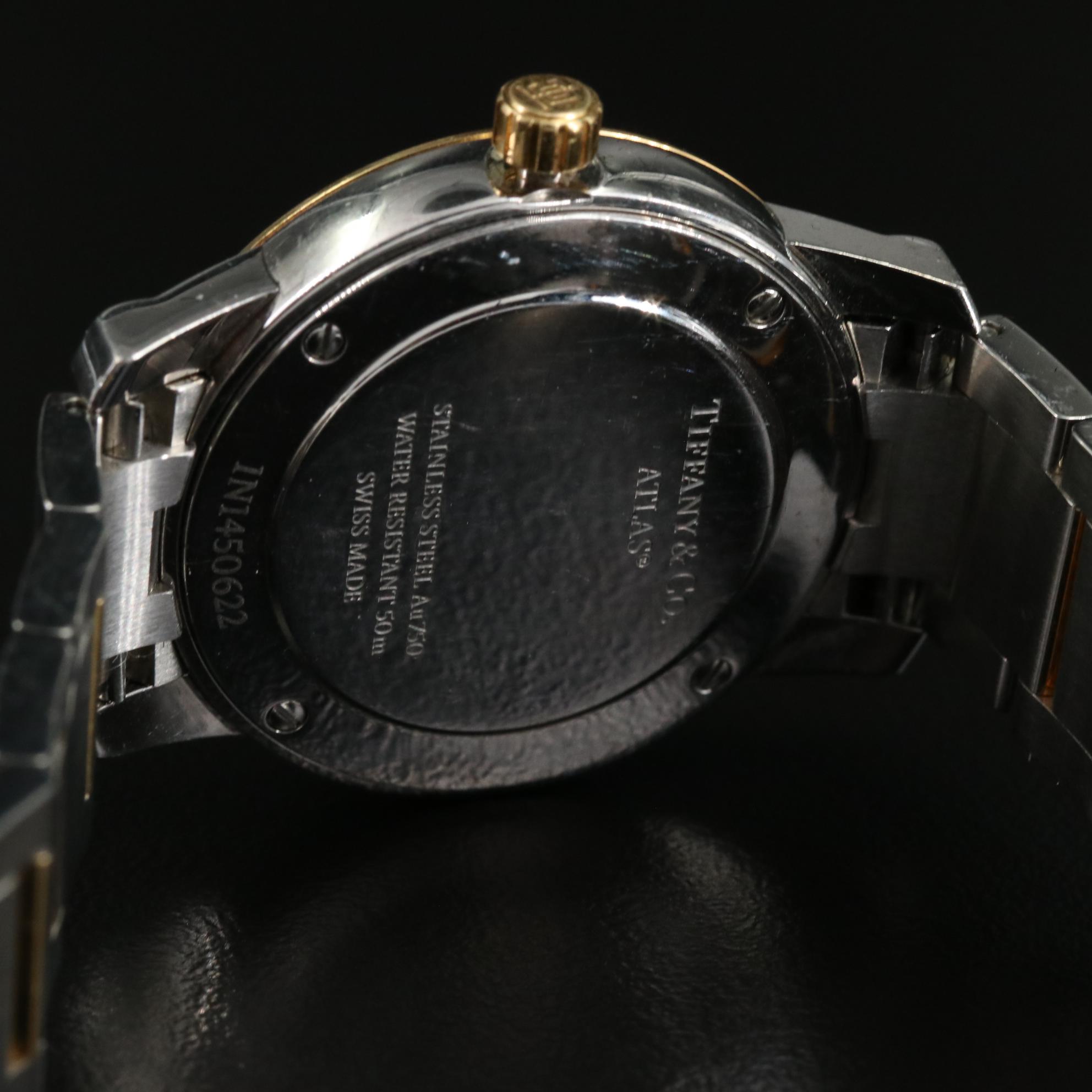 Tiffany & Co. Atlas 2-Hand Stainless Steel Quartz Watch