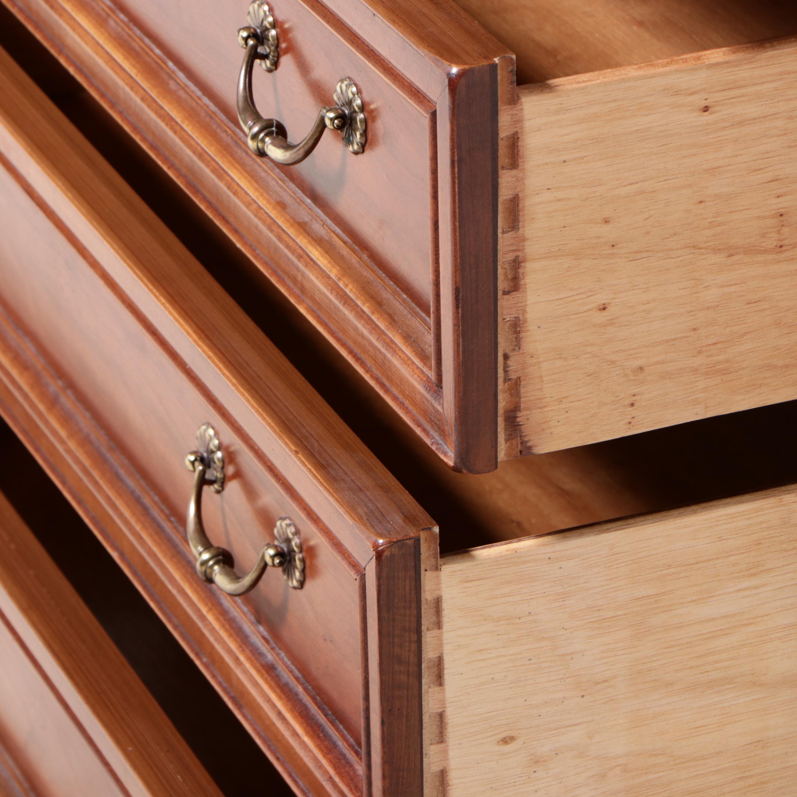 Henry Link "Chez MIchelle" Louis Philippe Style Cherrywood and Maple Dresser