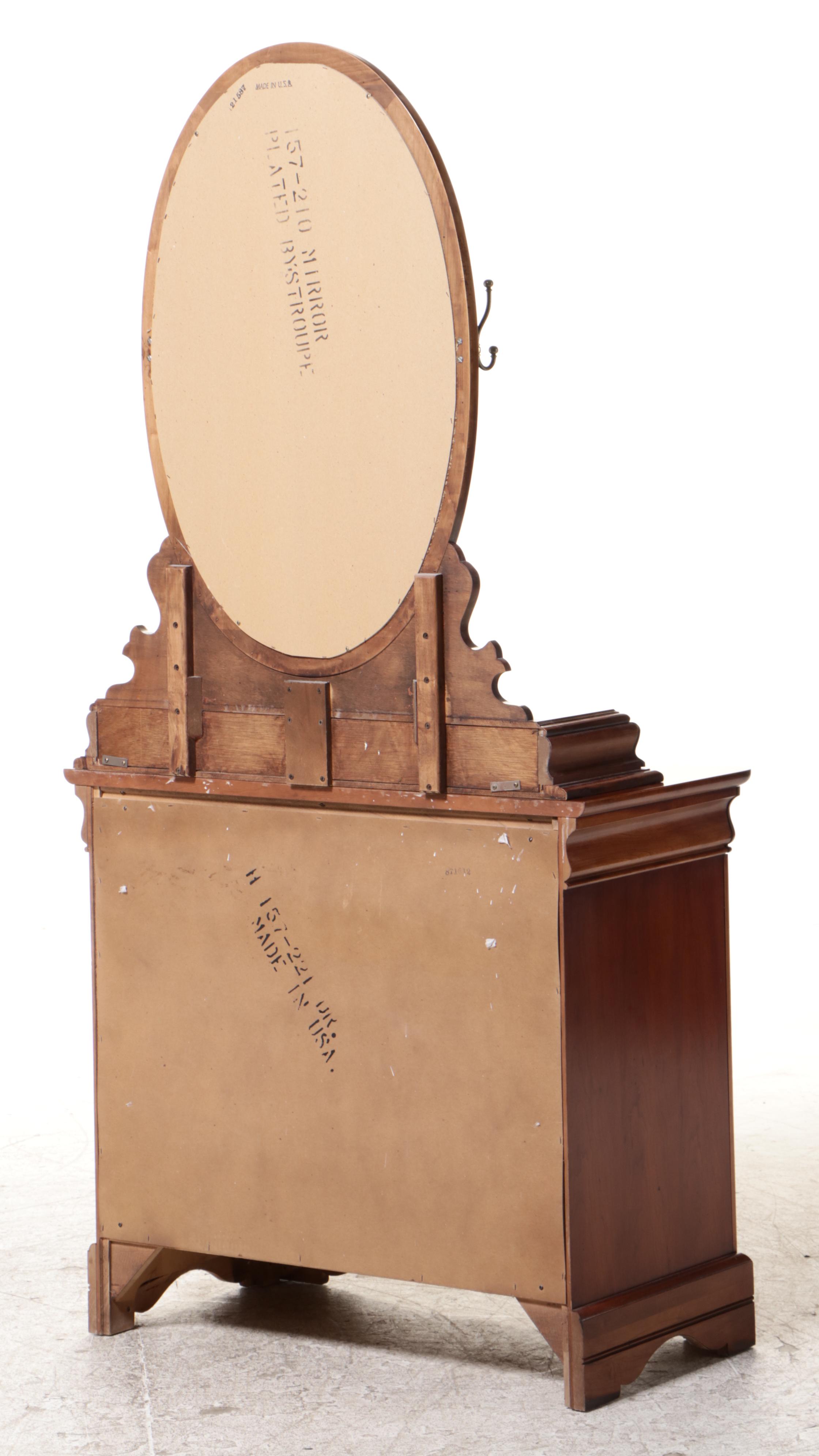 Henry Link "Chez MIchelle" Louis Philippe Style Cherrywood and Maple Dresser