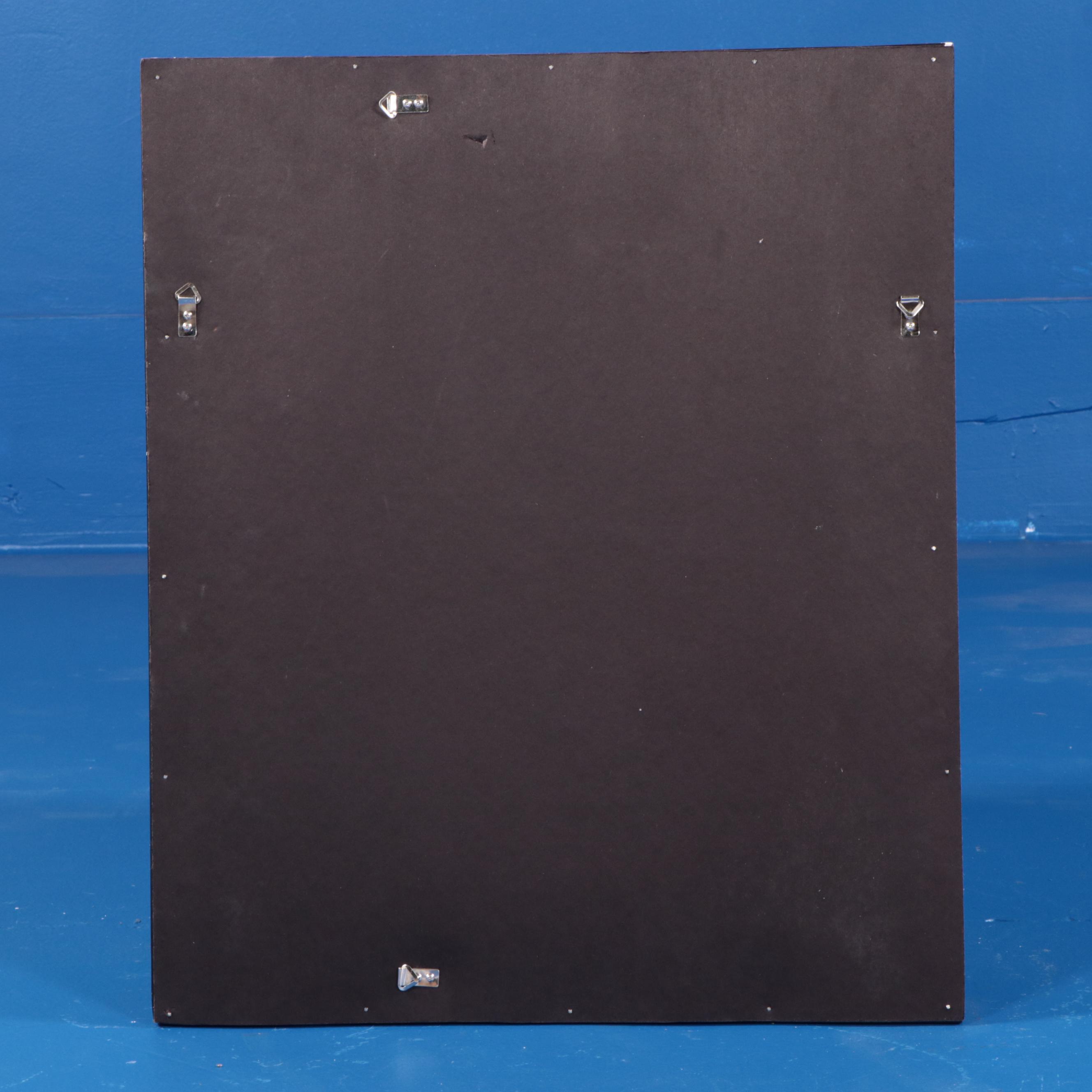 Victorian Style Black Painted Carved Wood Picture Frames