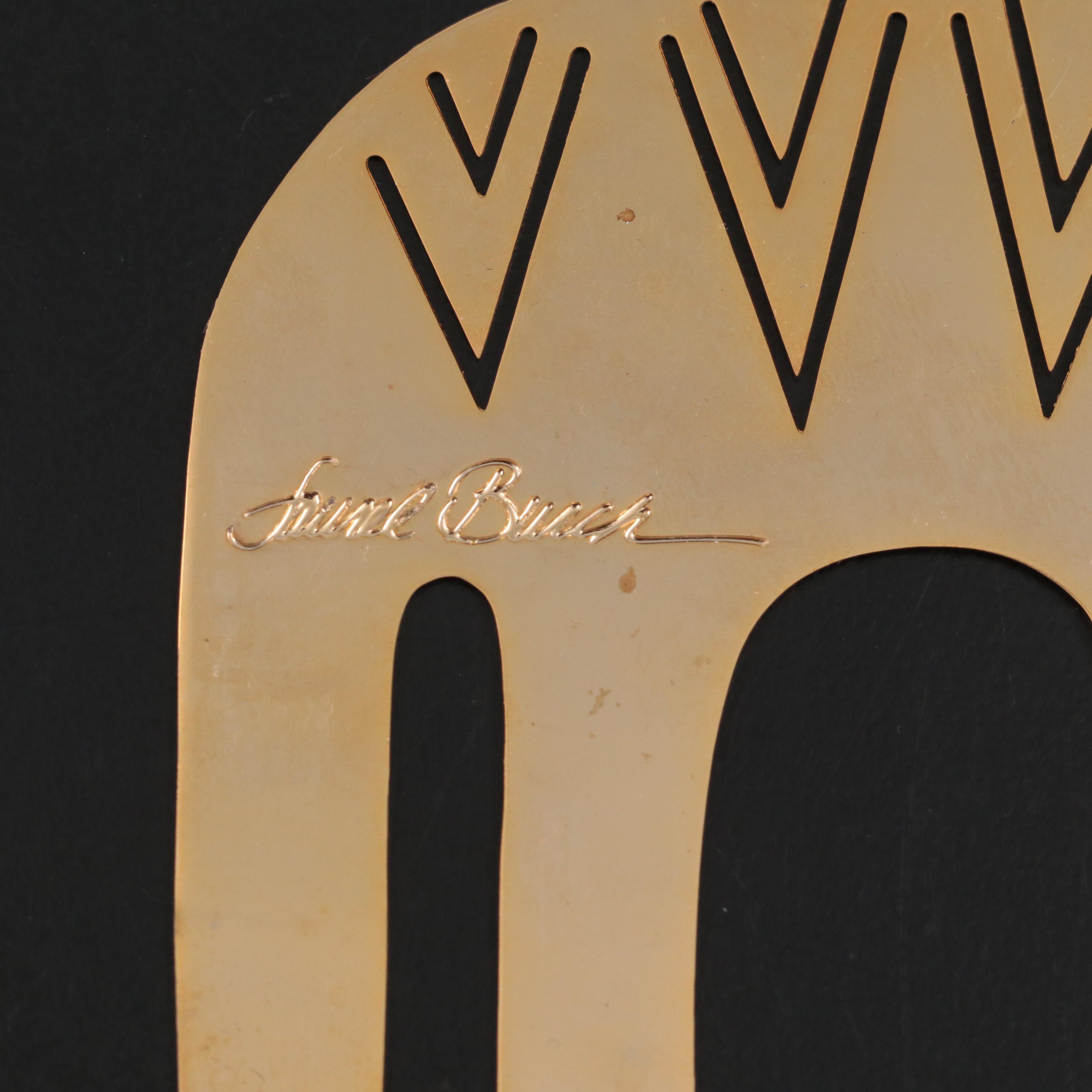 Laurel Burch "Magic Cat" Bookmark, 1991