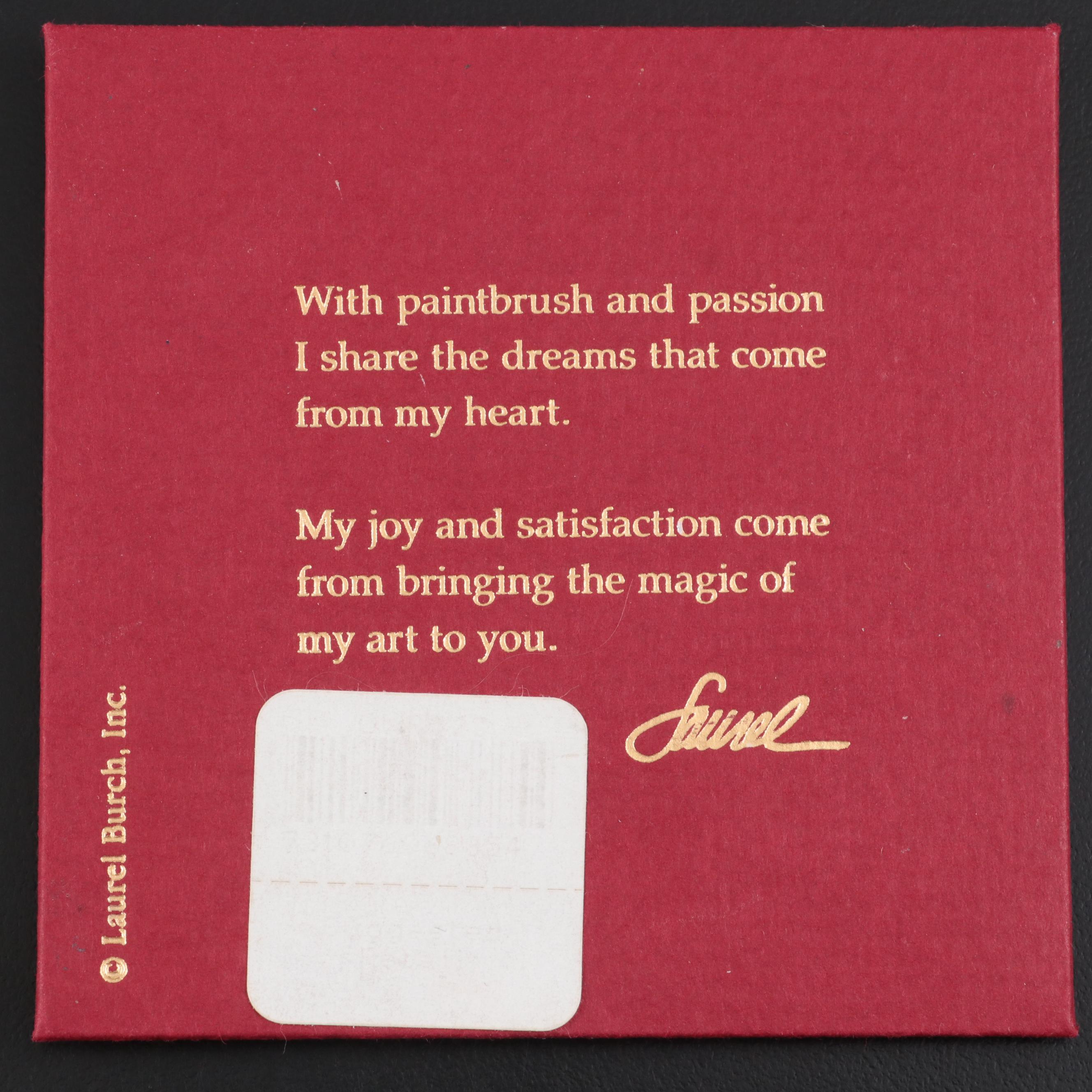 Laurel Burch "Magic Cat" Bookmark, 1991