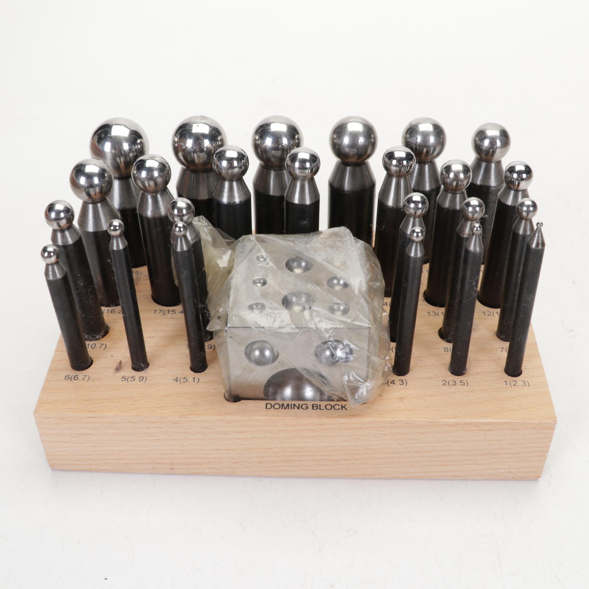 Jewelry Making Tools Including Mandrels, Tumbler, Doming Block, Punches and Wire