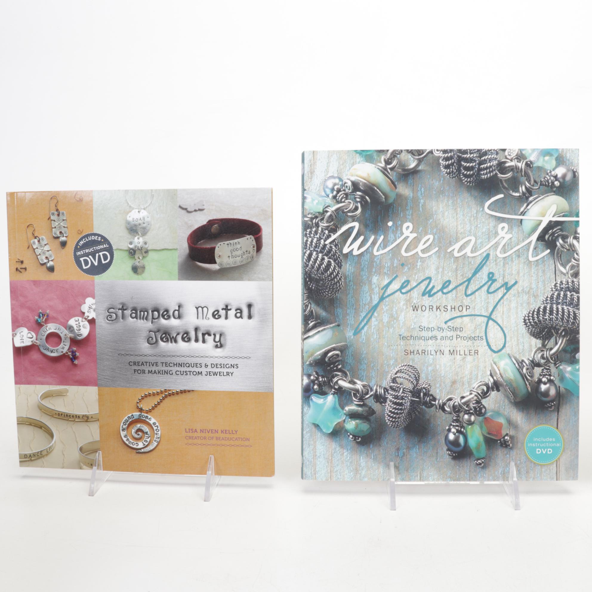 Jewelry Making Tools Including Mandrels, Tumbler, Doming Block, Punches and Wire