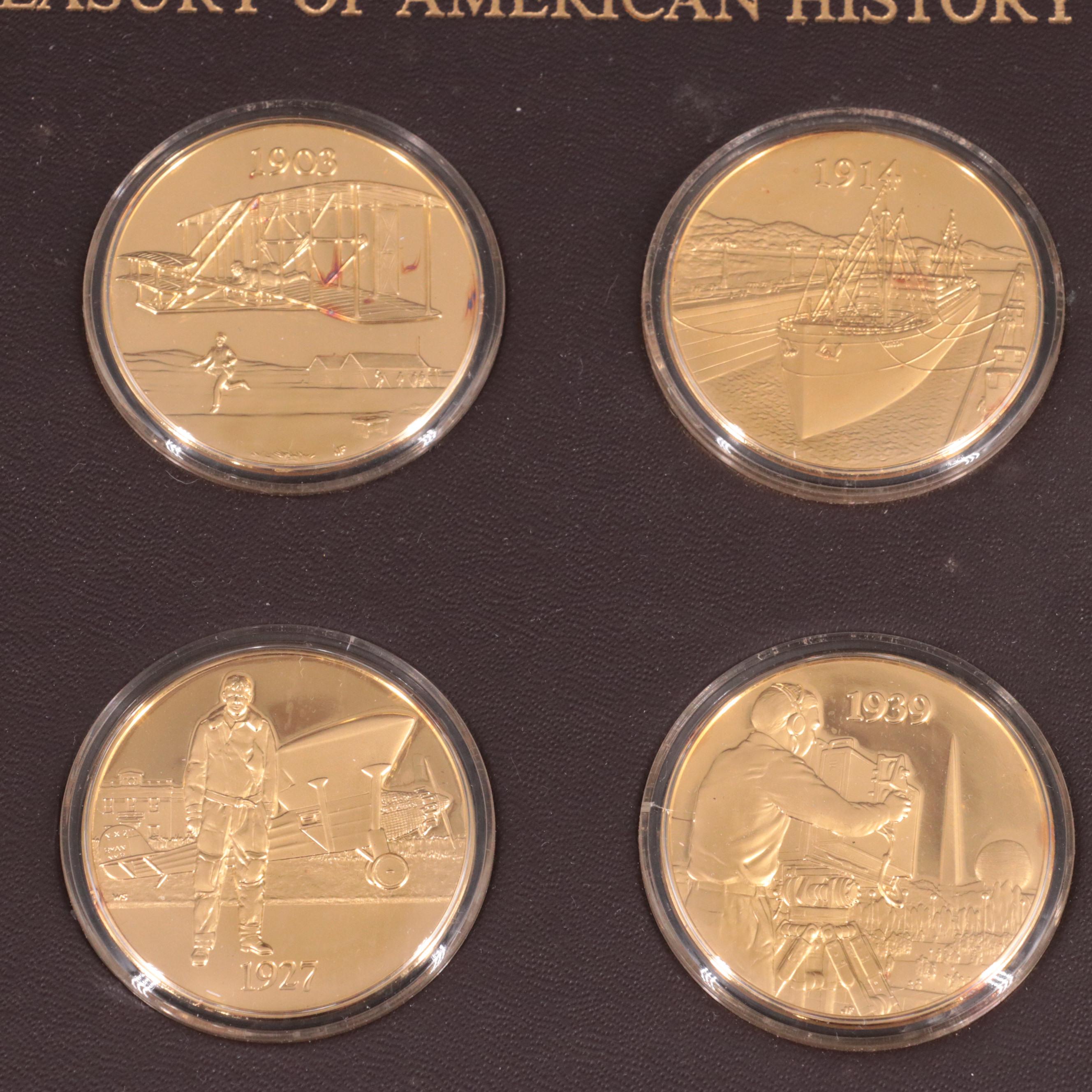 "The American Heritage" Medalic Treasury of American History