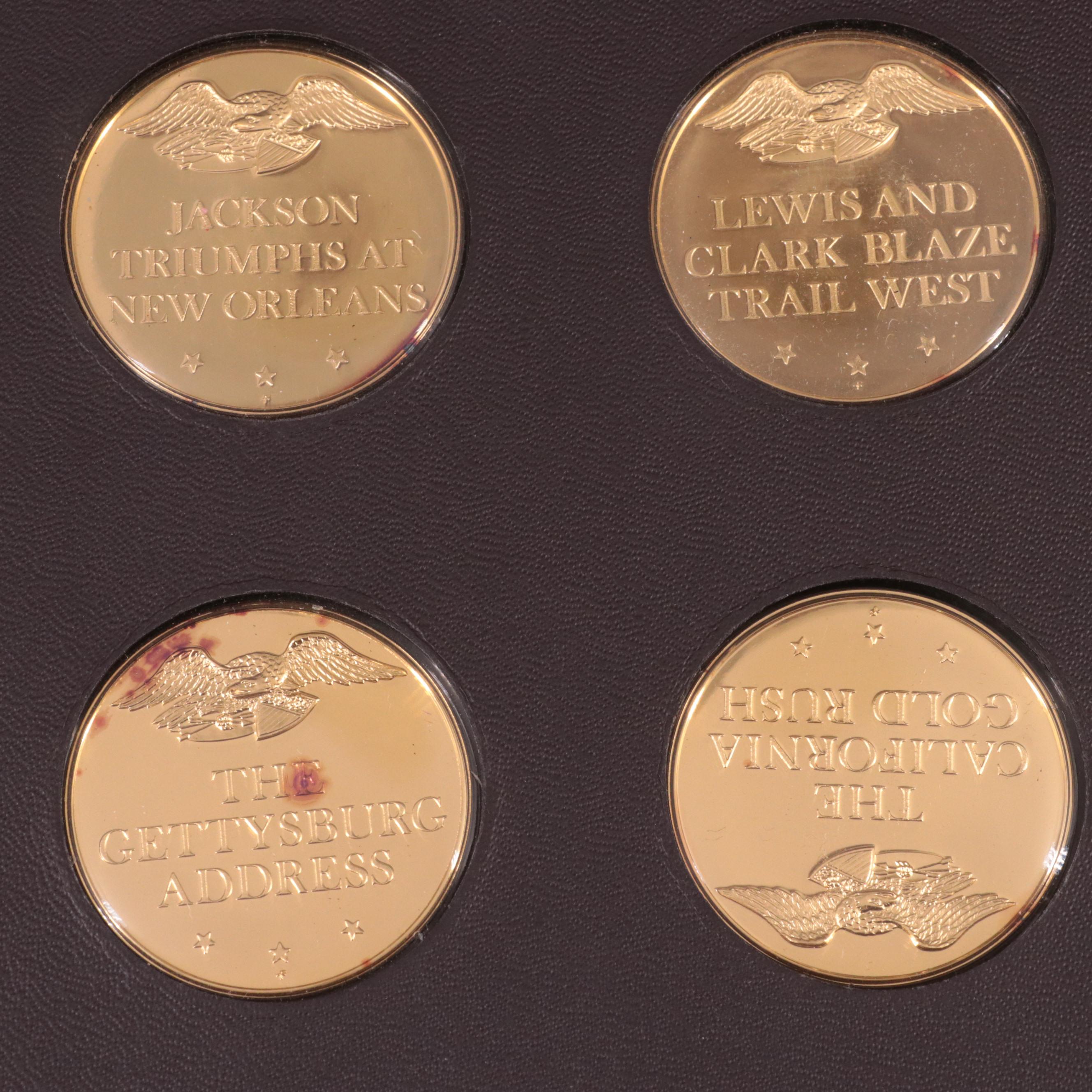 "The American Heritage" Medalic Treasury of American History