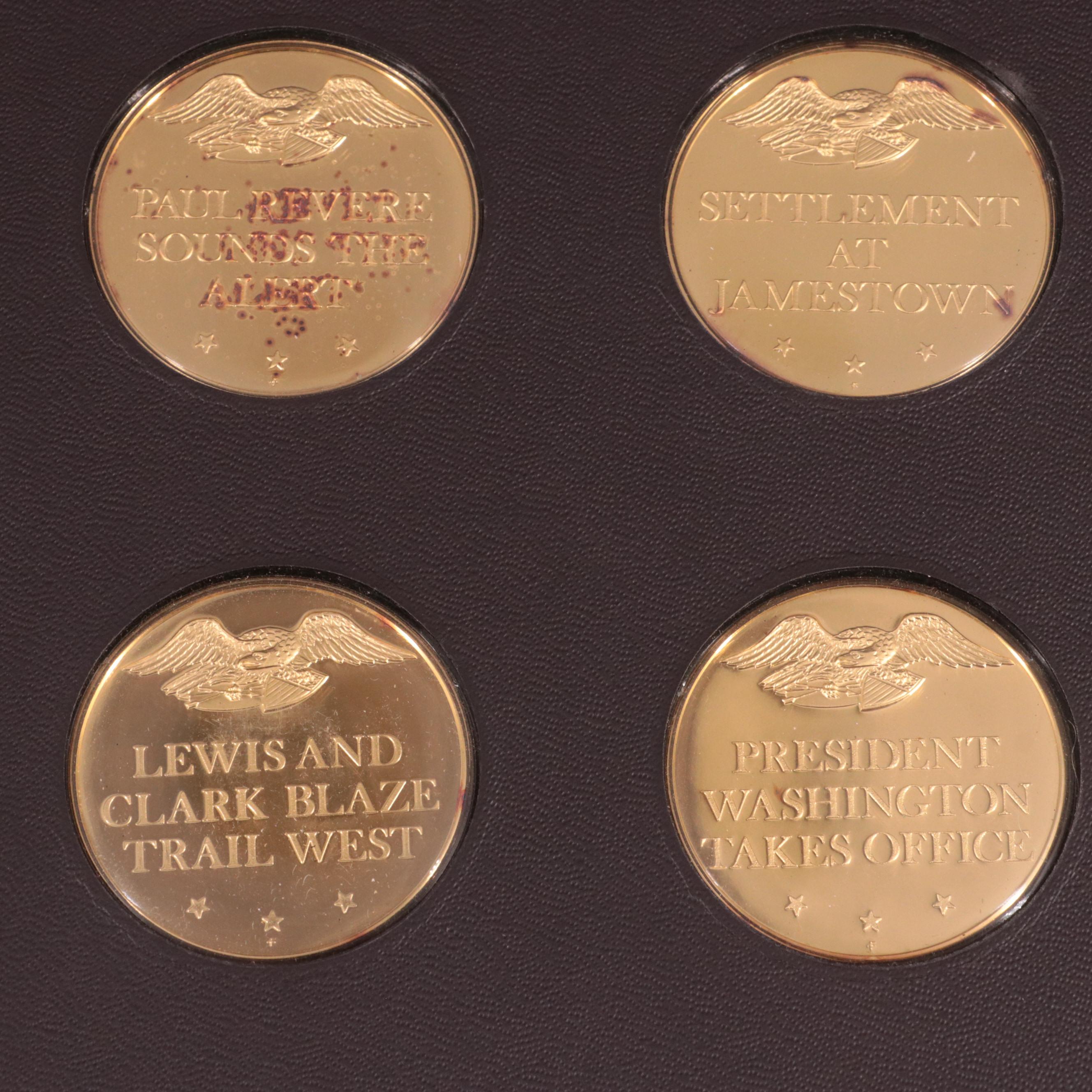 "The American Heritage" Medalic Treasury of American History