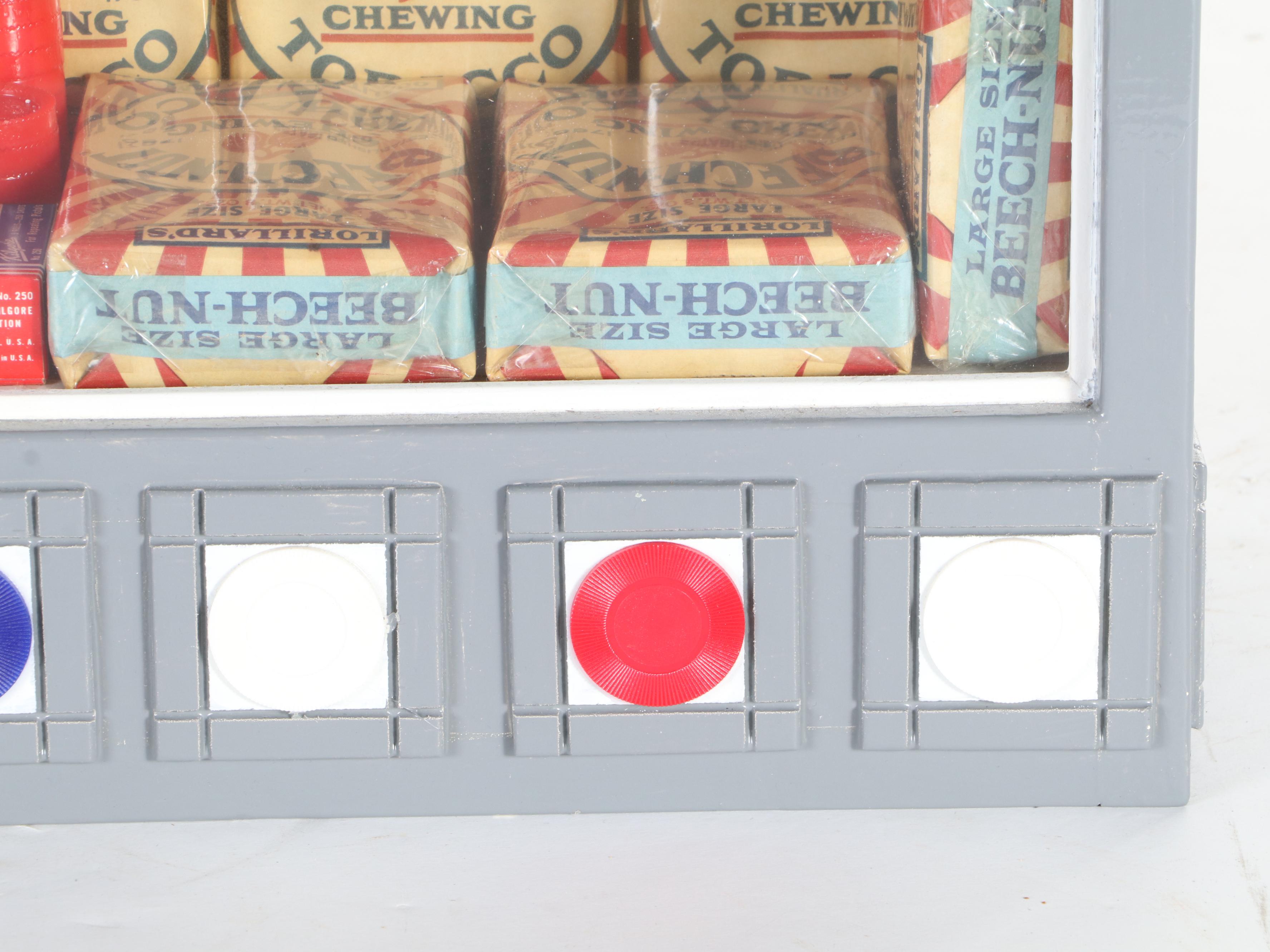 Elmer Ruff Assemblage Diorama "Rushville Center" 1968