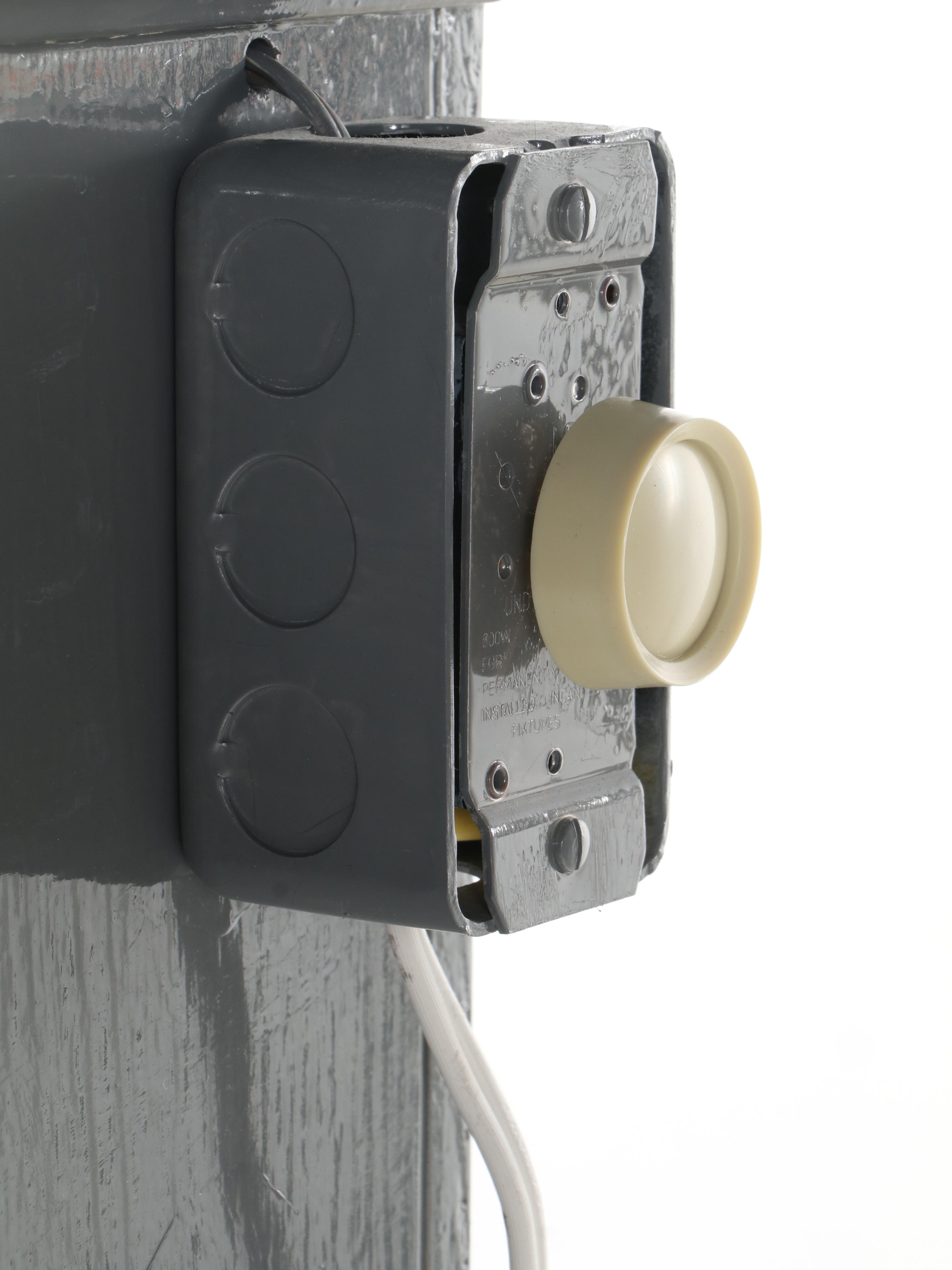 Elmer Ruff Assemblage Diorama "Rushville Center" 1968