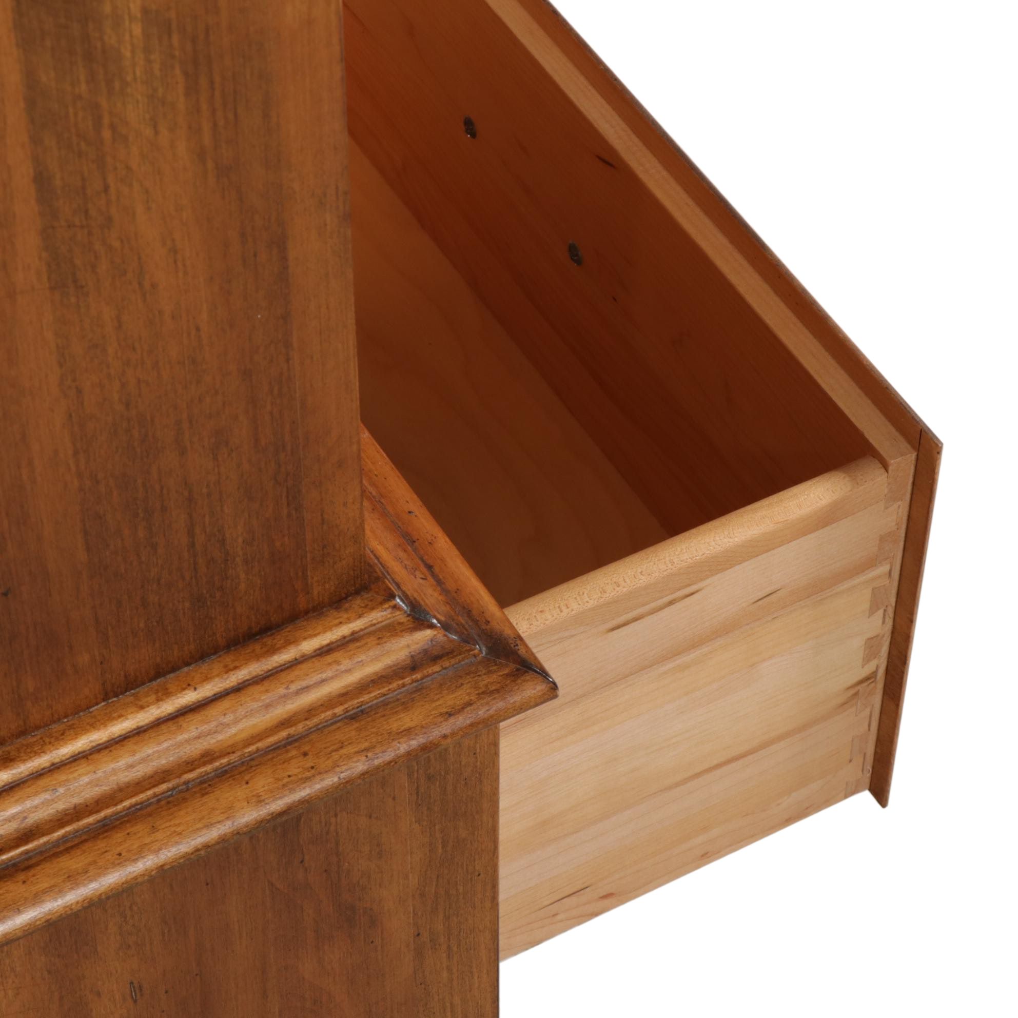 Ethan Allen "Circa 1776" Maple Linen Press / Armoire